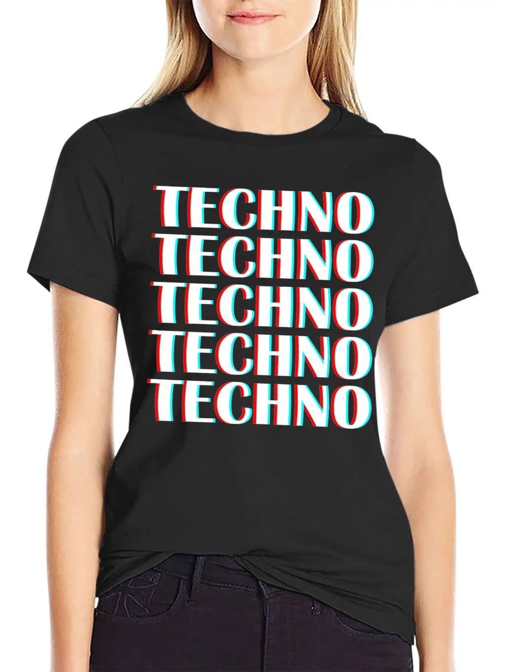 Techno Music Unisex Casual T-Shirt – Clean Design For Daily Comfort