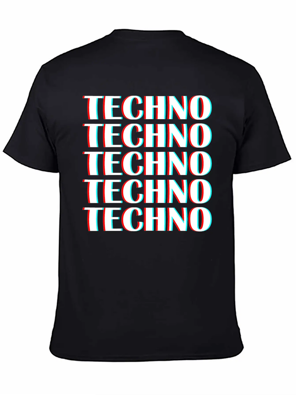Techno Music Unisex Casual T-Shirt – Clean Design For Daily Comfort
