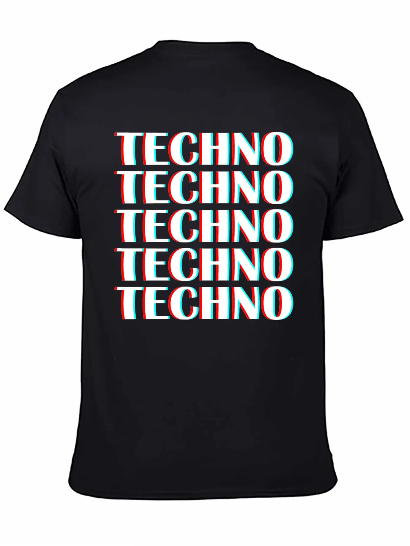 Techno Music Unisex Casual T-Shirt – Clean Design For Daily Comfort