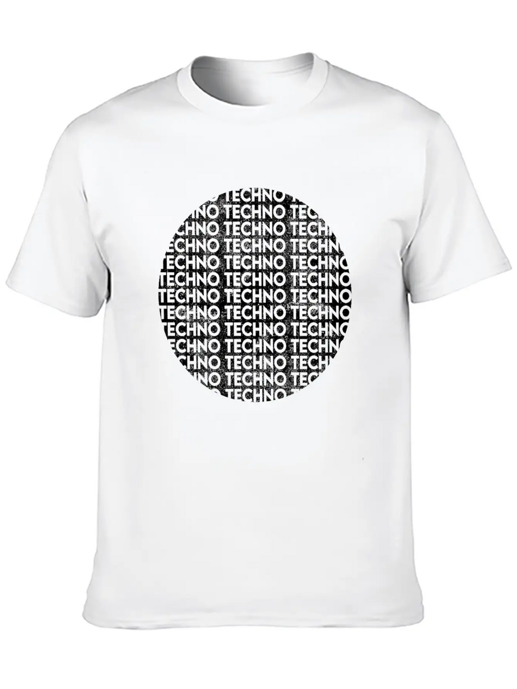 Techno Unisex Casual T-Shirt – Clean Design For Daily Comfort
