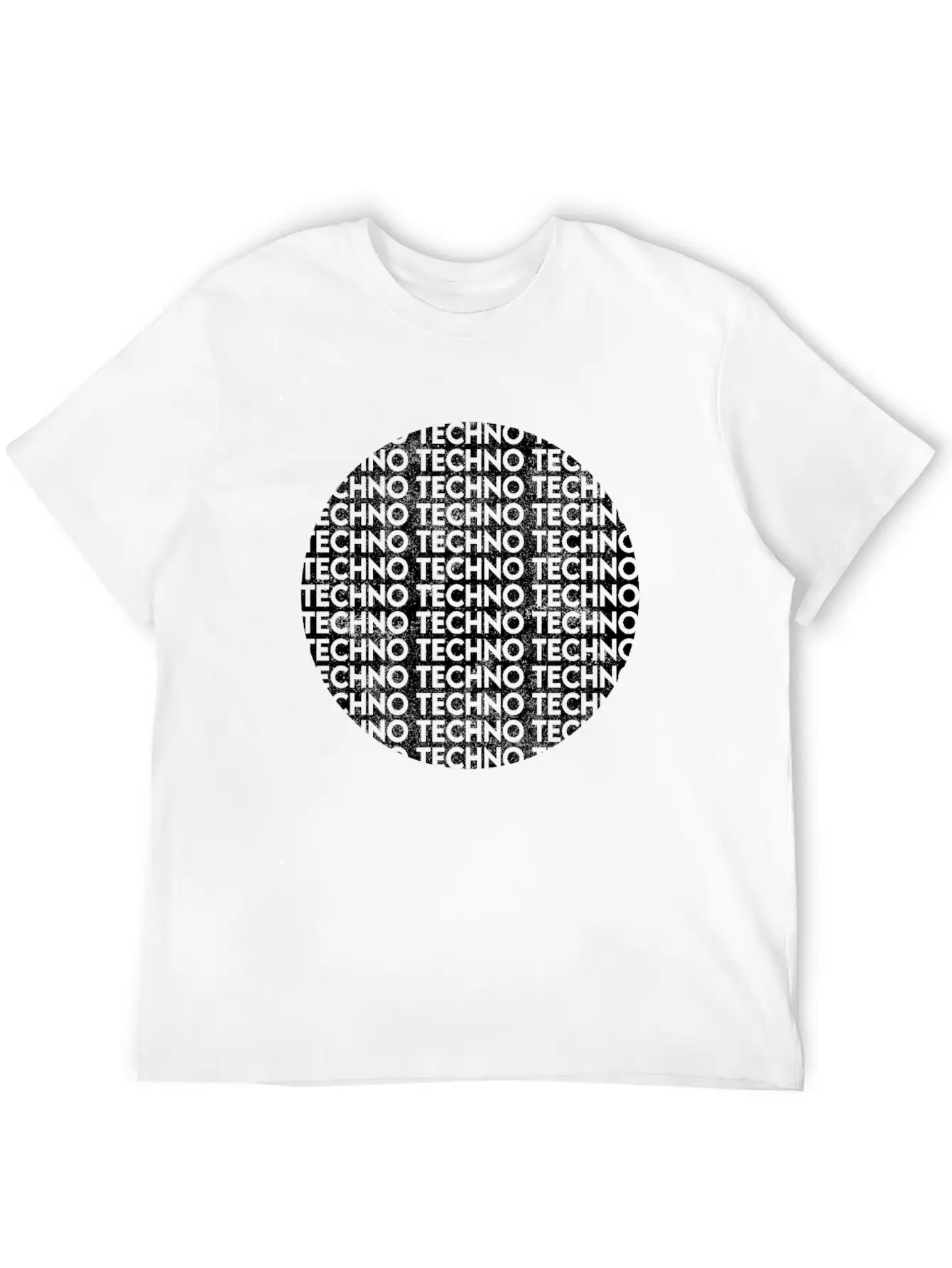 Techno Unisex Casual T-Shirt – Clean Design For Daily Comfort