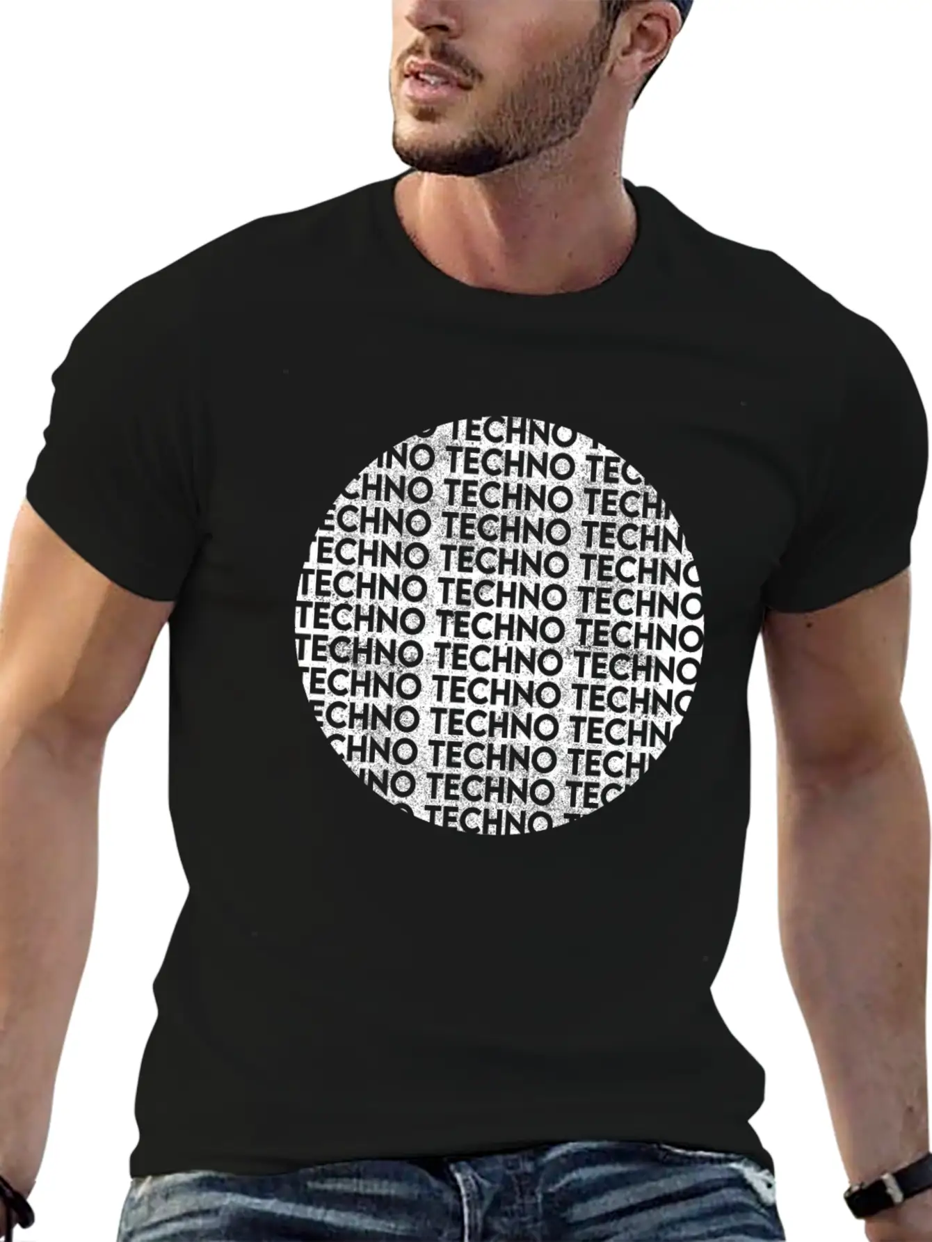 Techno Unisex Casual T-Shirt – Clean Design For Daily Comfort
