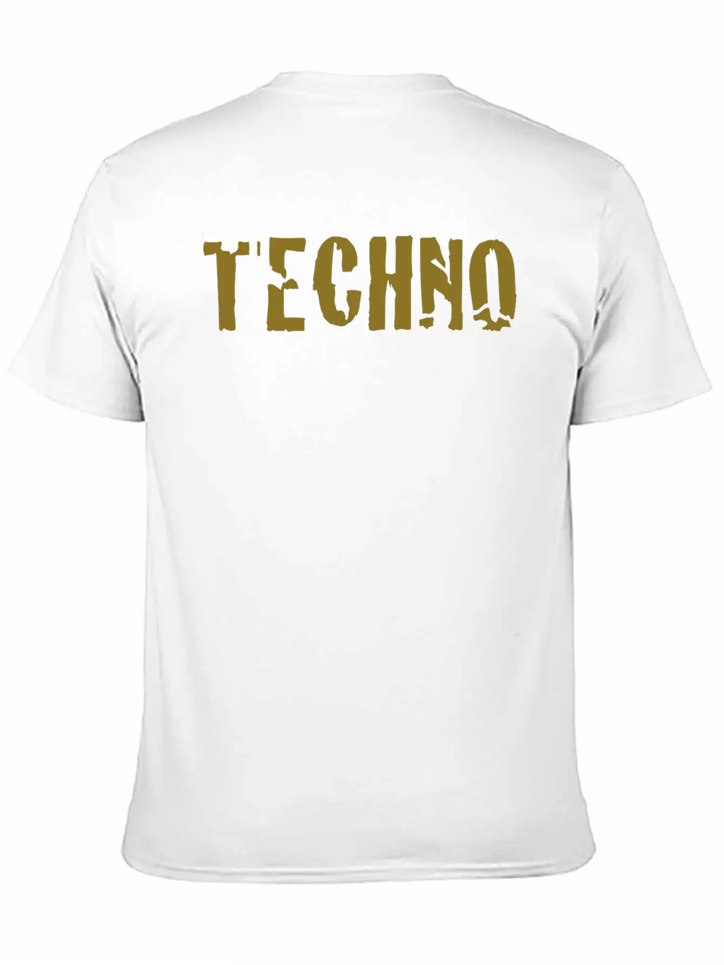Techno Unisex Short Sleeve Soft Cotton T-Shirt – Casual Everyday Wear