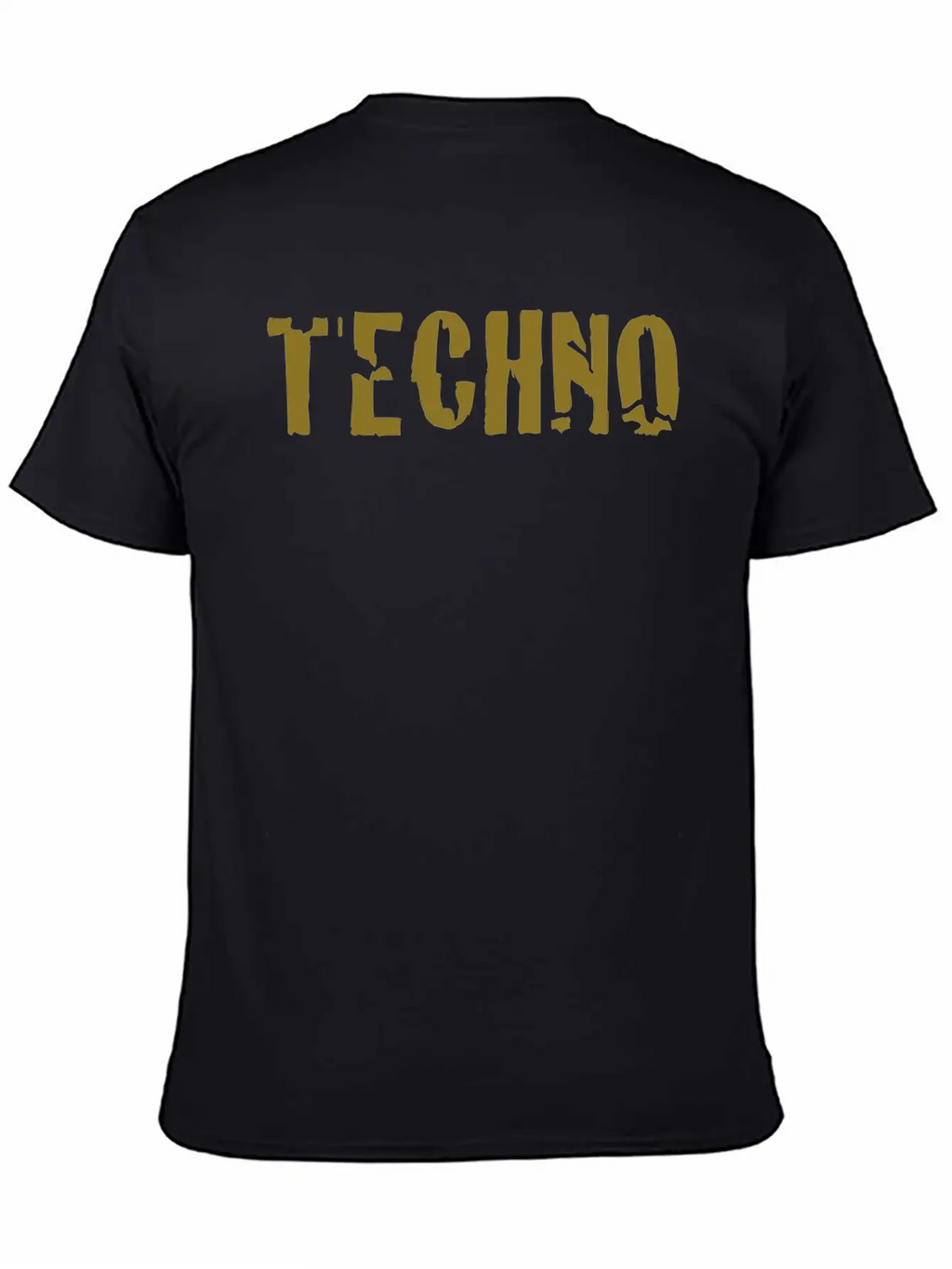 Techno Unisex Short Sleeve Soft Cotton T-Shirt – Casual Everyday Wear