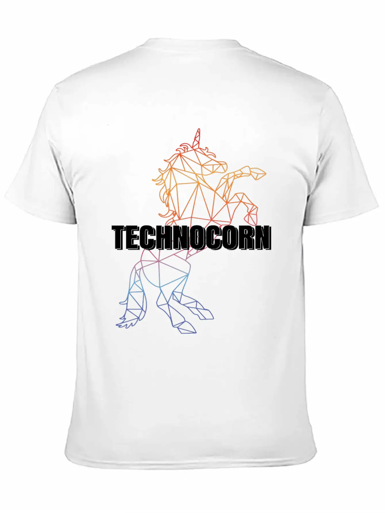 Technocorn Festival EDM Music Unisex Casual T-Shirt – Clean Design For Daily Comfort