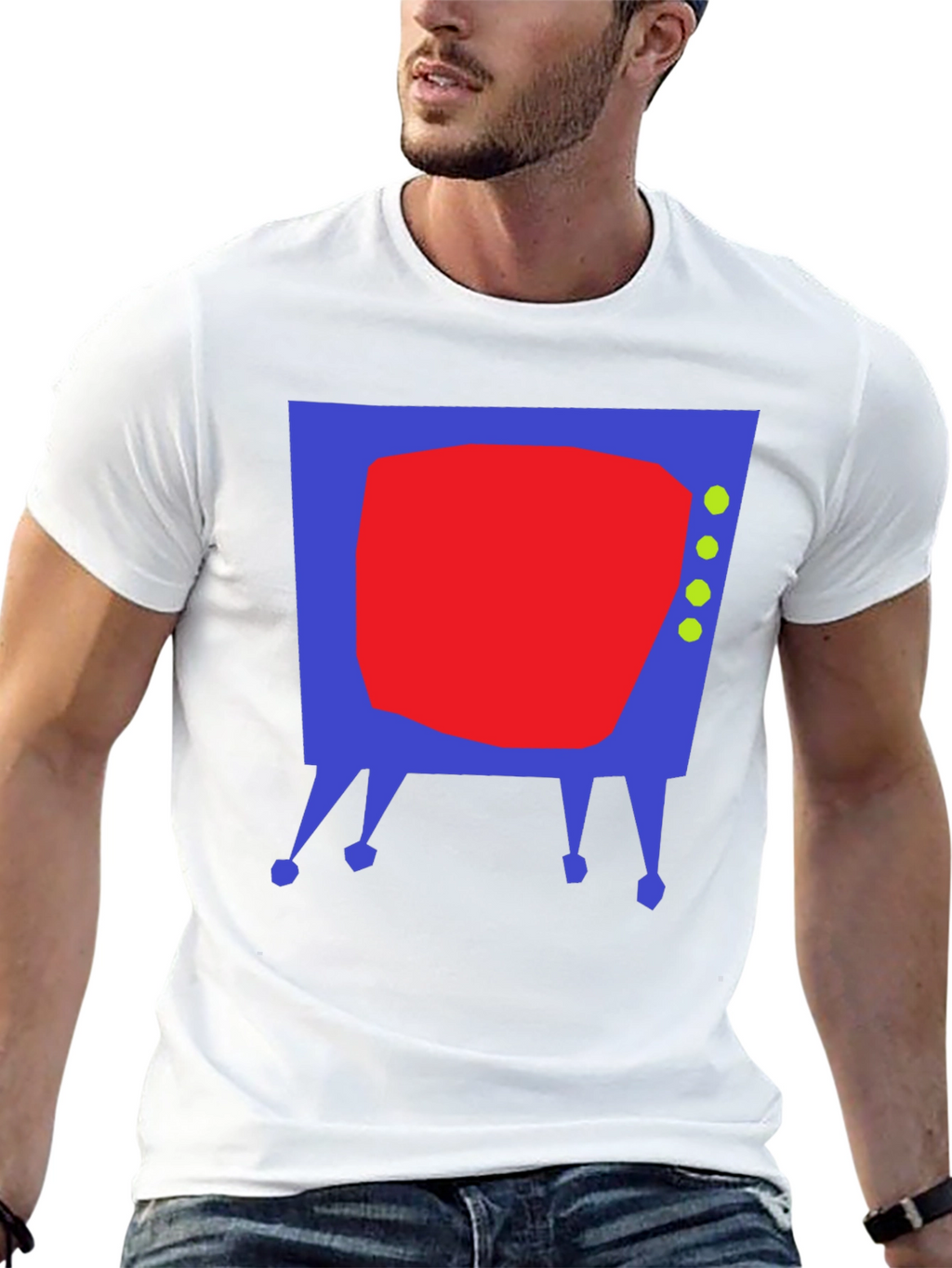 Retro TV Graphic T-Shirt - Cool and Unique Design