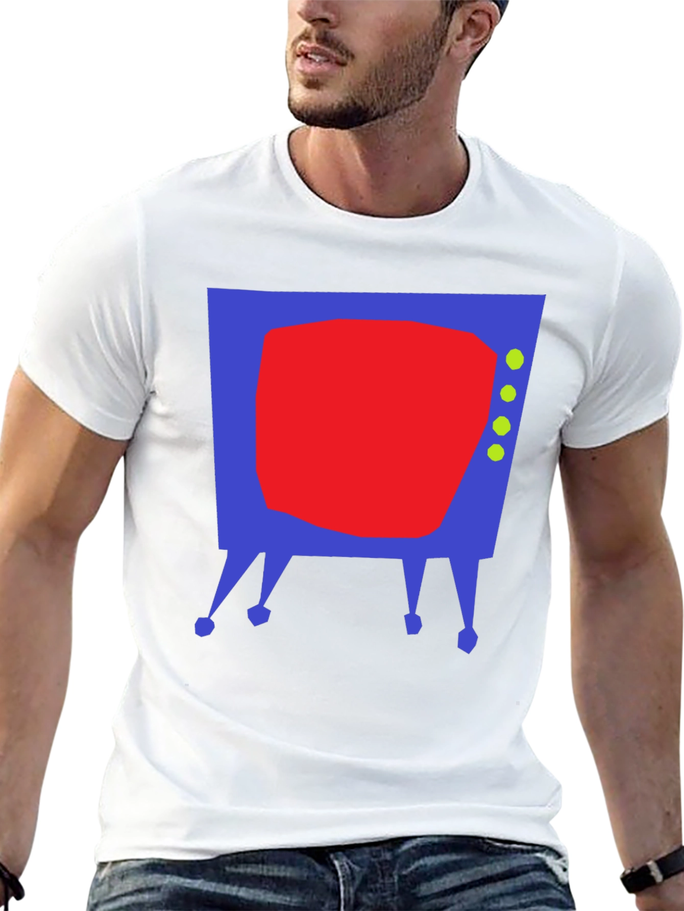 Retro TV Graphic T-Shirt - Cool and Unique Design