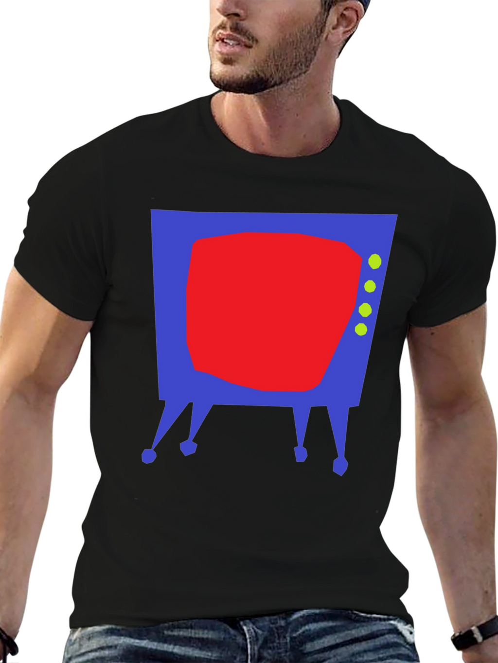 Retro TV Graphic T-Shirt - Cool and Unique Design