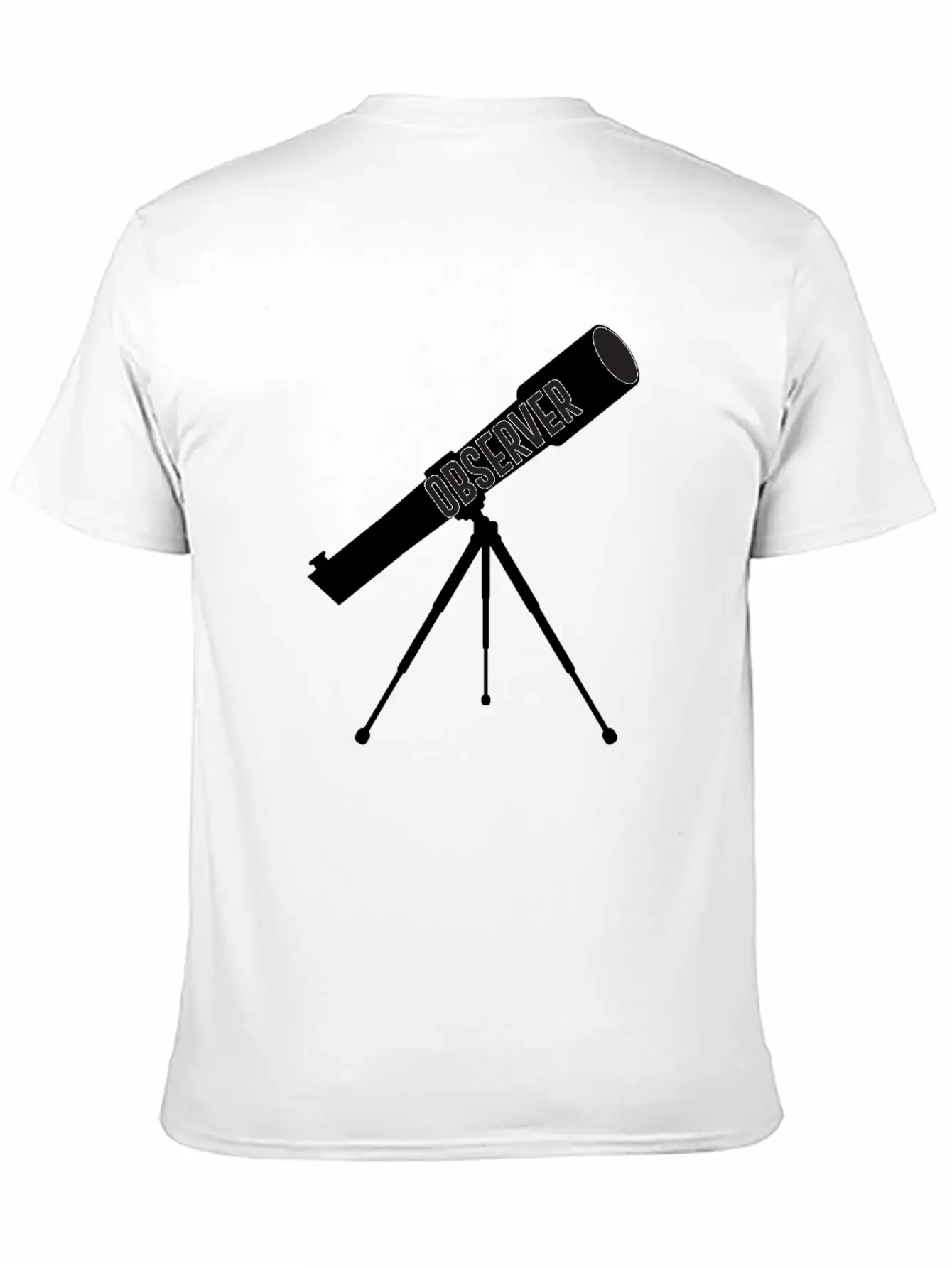 Telescope Space Love Astronomy Science Nerd Breathable Soft Cotton T-Shirt – Timeless Casual Look