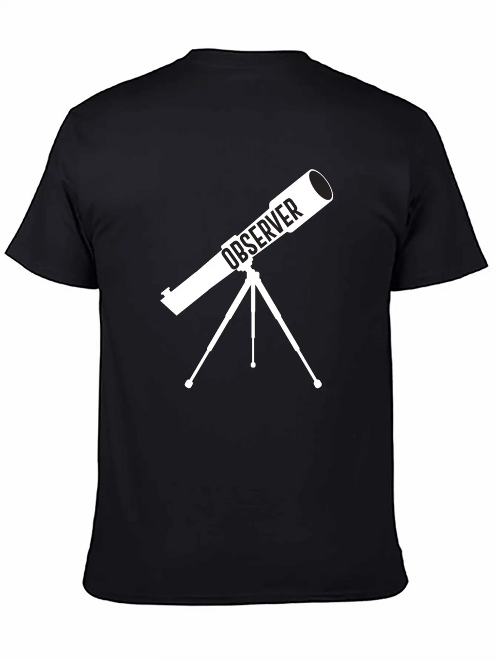 Telescope Space Love Astronomy Science Nerd Breathable Soft Cotton T-Shirt – Timeless Casual Look