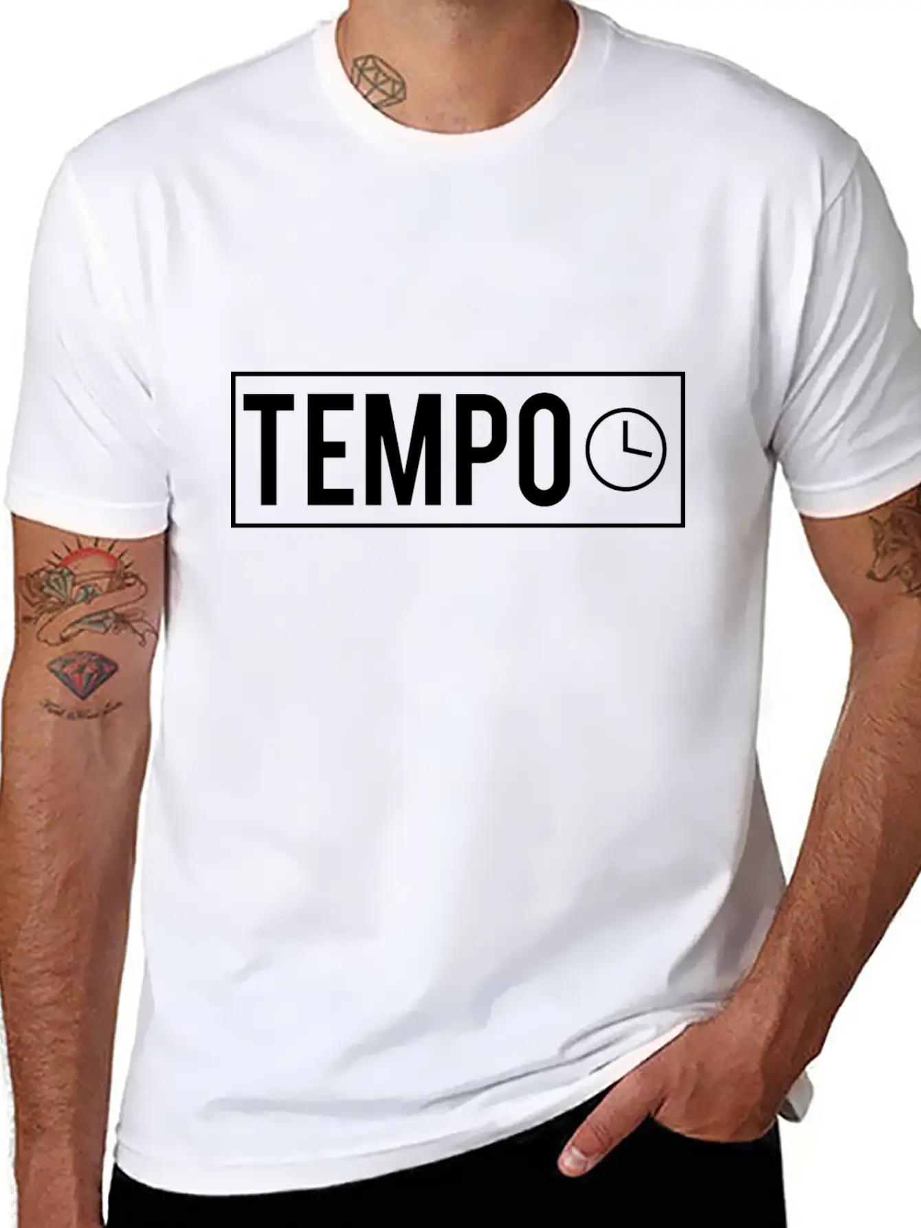 Tempo Unisex Casual T-Shirt – Clean Design For Daily Comfort