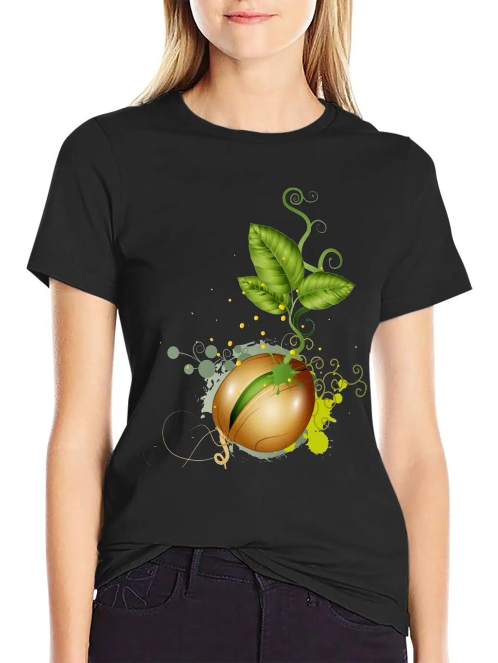 Tender Seed Germinates In The Earth Unisex Casual T-Shirt – Clean Design For Daily Comfort