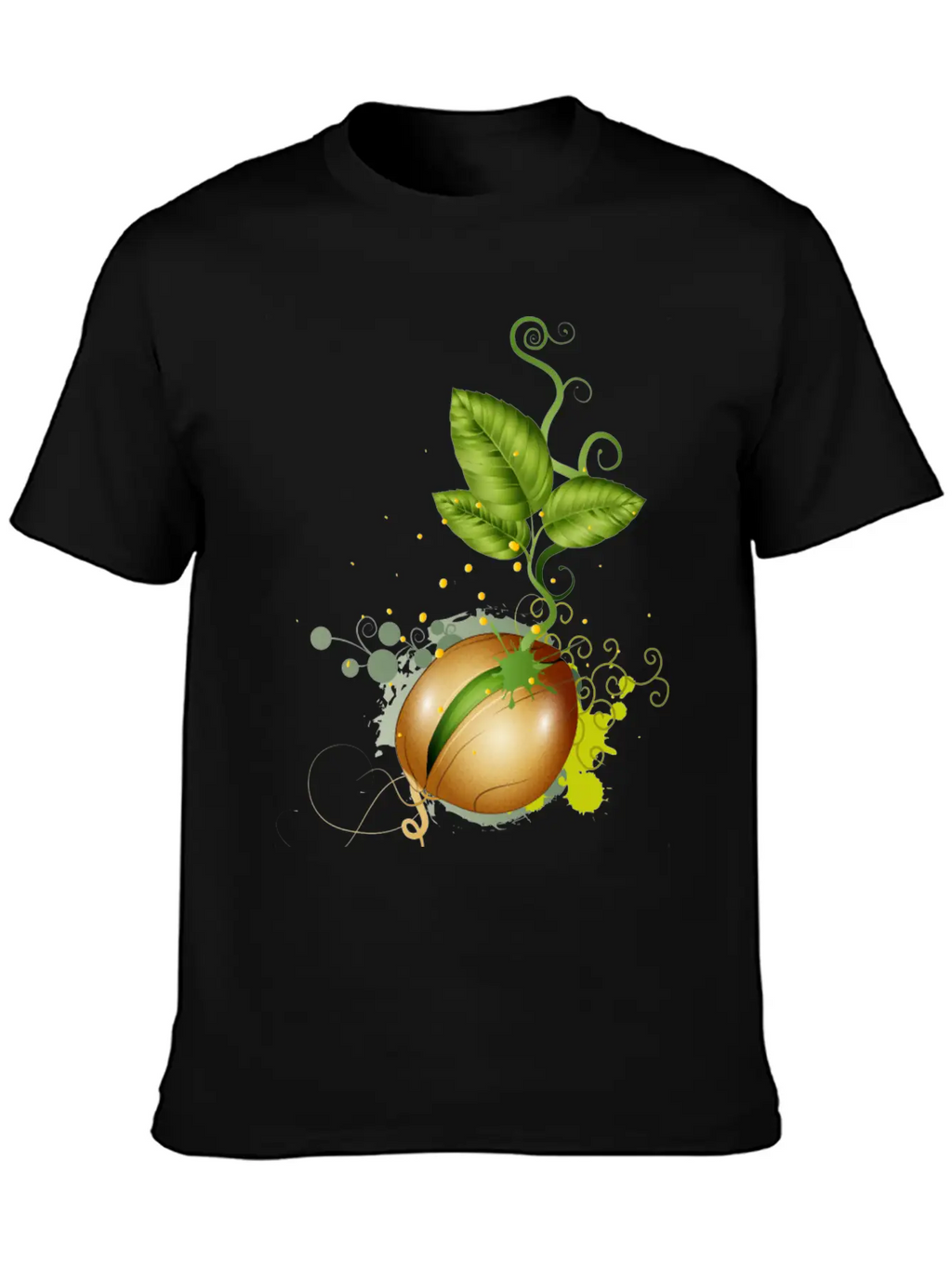 Tender Seed Germinates In The Earth Unisex Casual T-Shirt – Clean Design For Daily Comfort