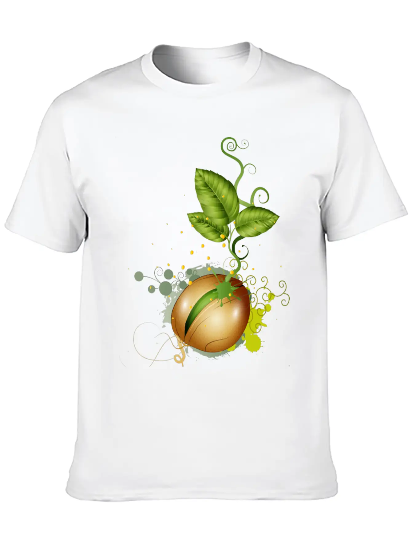 Tender Seed Germinates In The Earth Unisex Casual T-Shirt – Clean Design For Daily Comfort