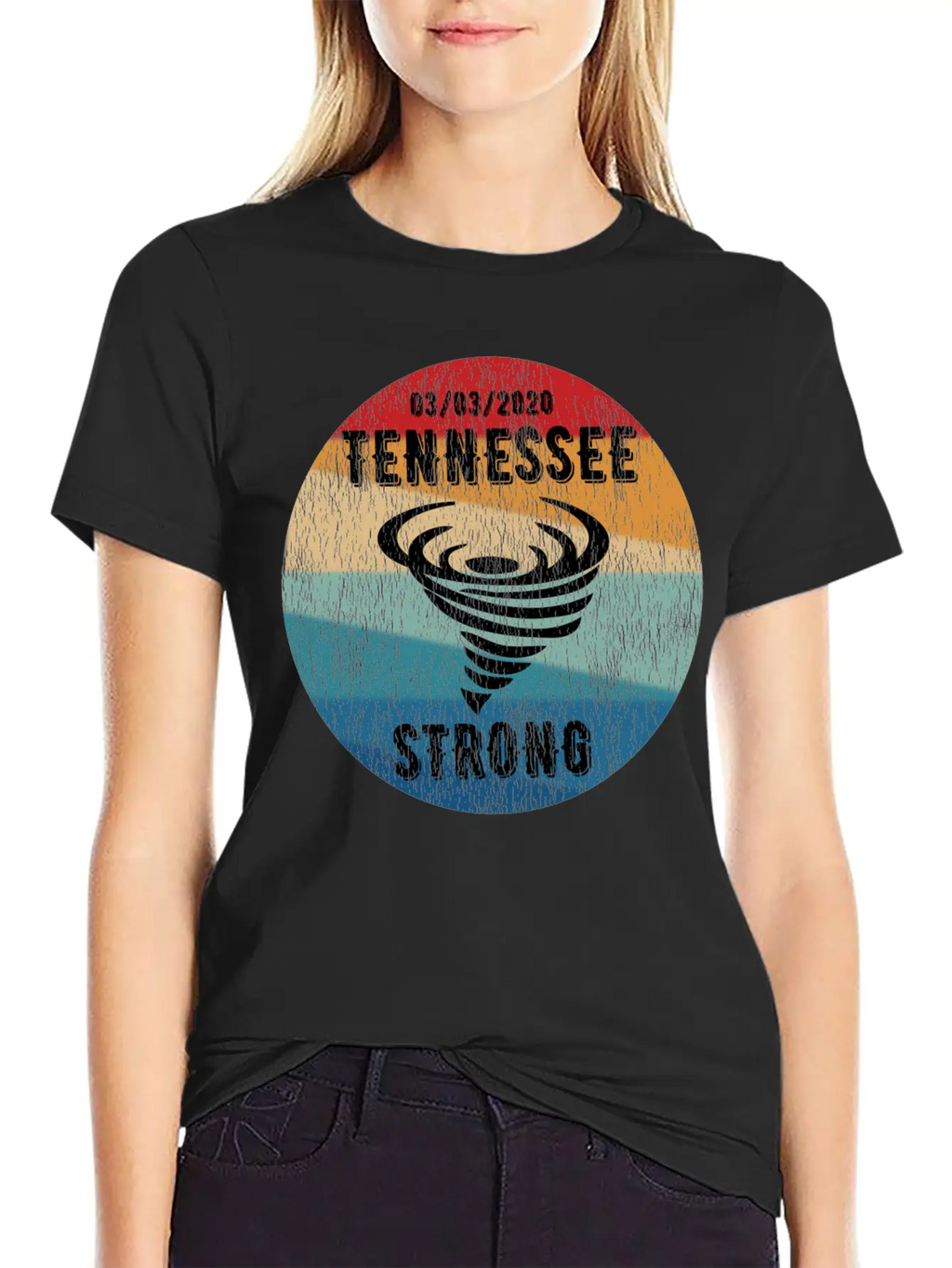 Tennessee Strong Casual Graphic T-Shirt – Simple And Comfortable Daily Wear