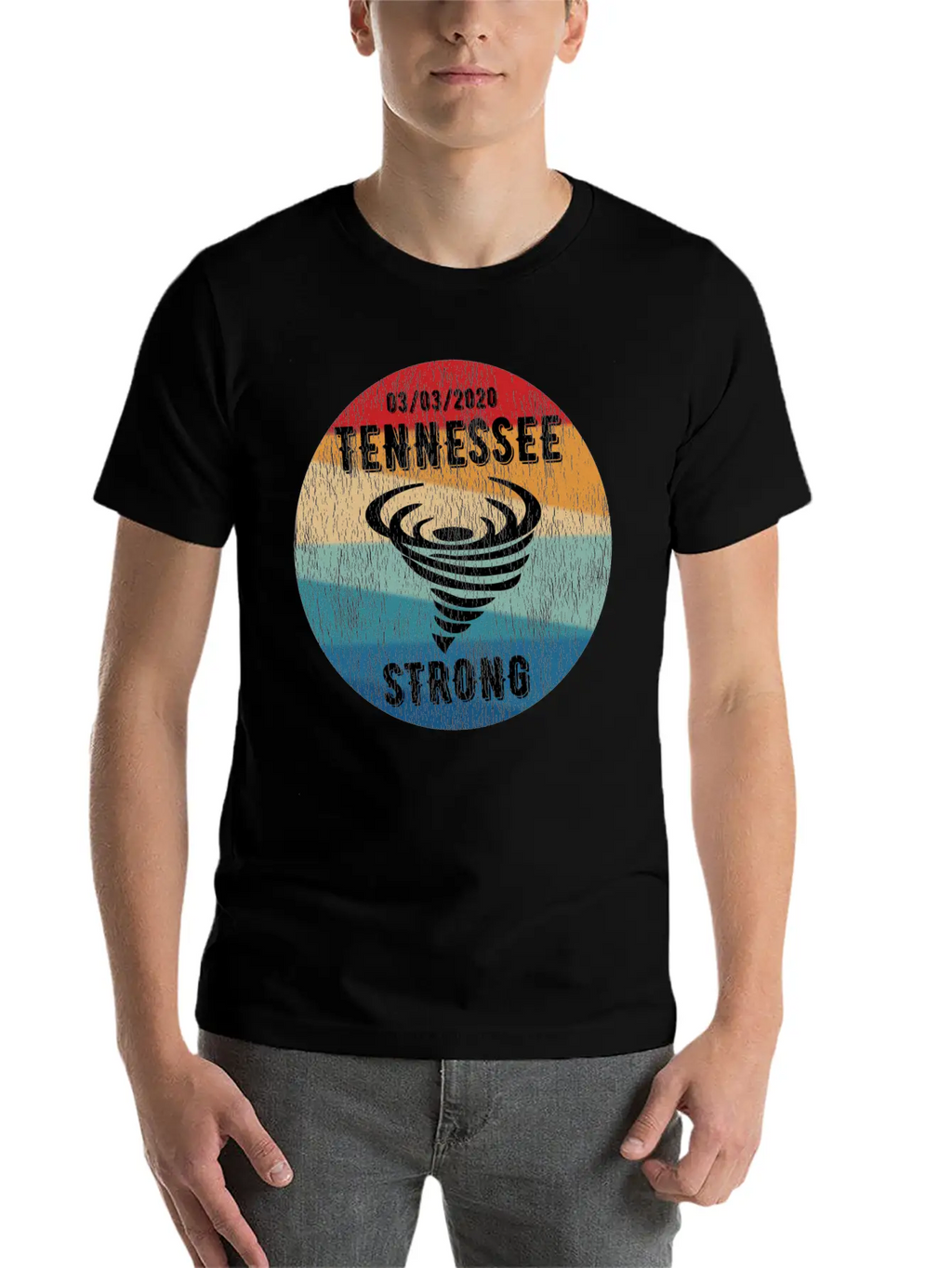 Tennessee Strong Casual Graphic T-Shirt – Simple And Comfortable Daily Wear