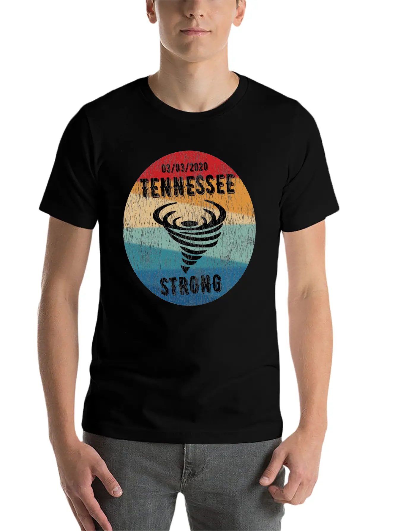 Tennessee Strong Casual Graphic T-Shirt – Simple And Comfortable Daily Wear