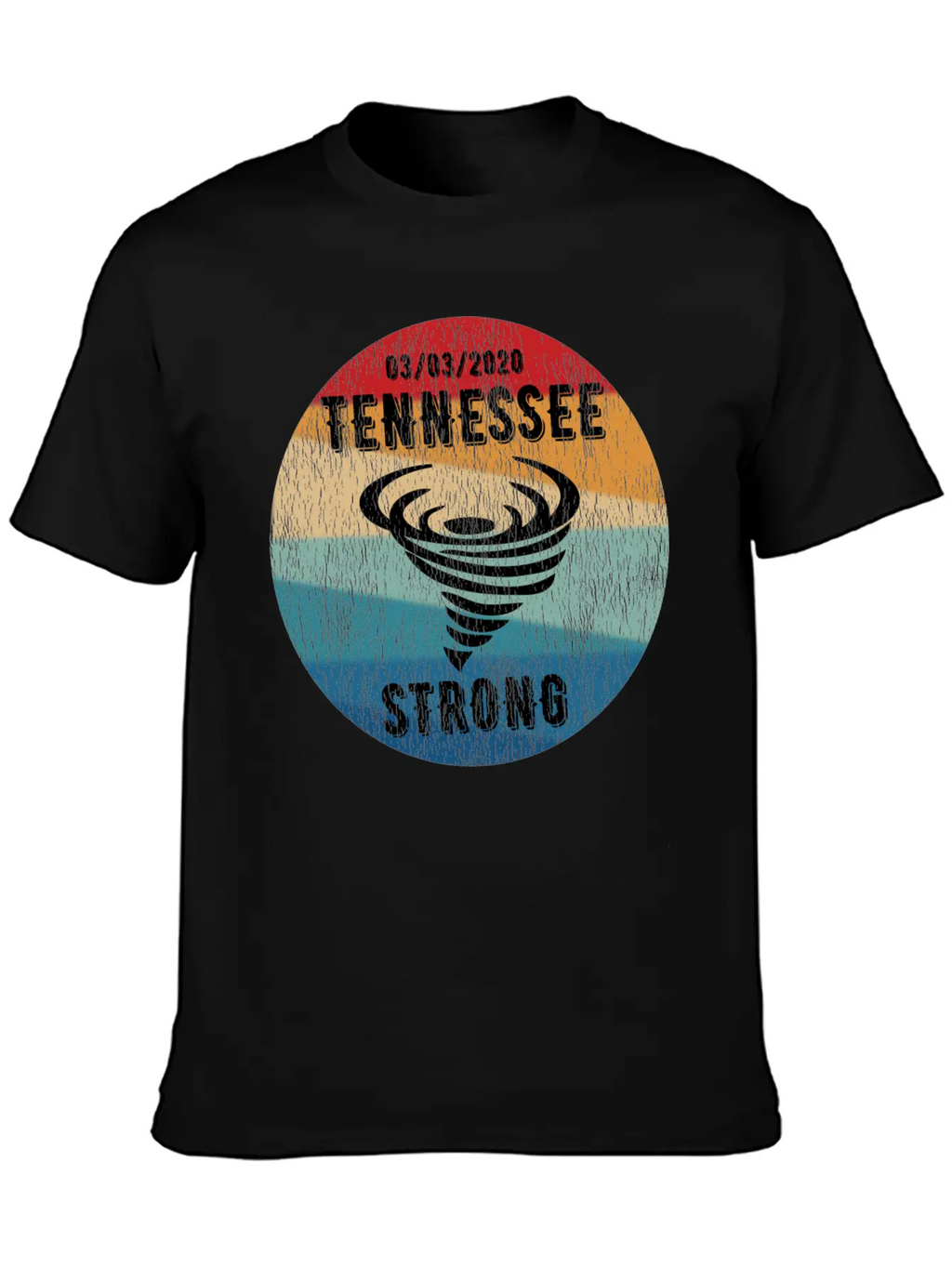 Tennessee Strong Casual Graphic T-Shirt – Simple And Comfortable Daily Wear