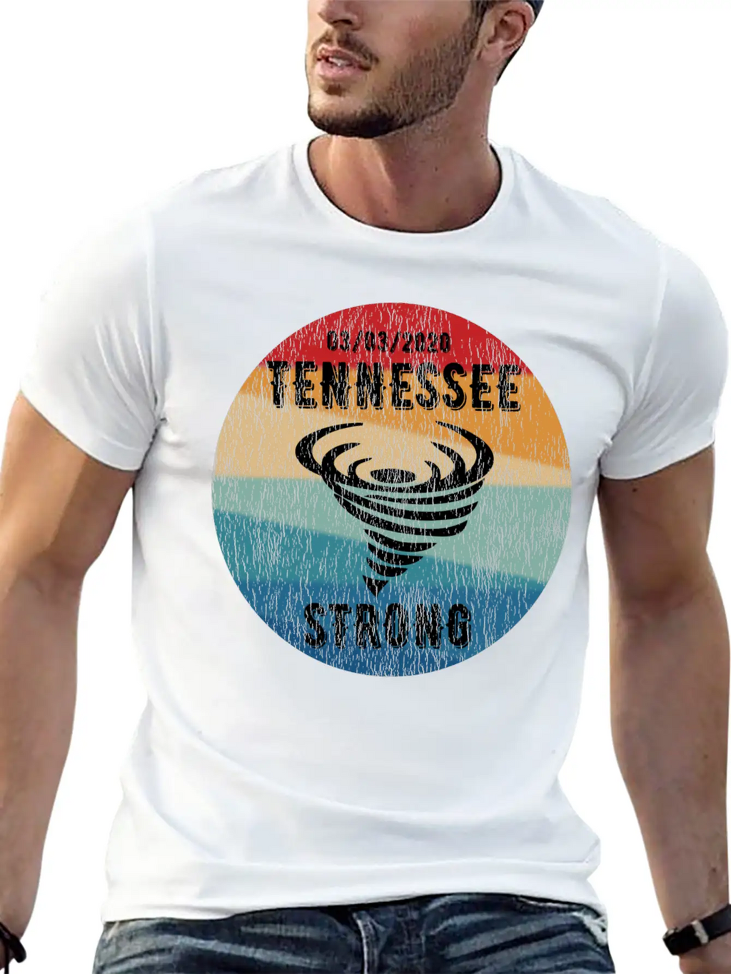 Tennessee Strong Casual Graphic T-Shirt – Simple And Comfortable Daily Wear