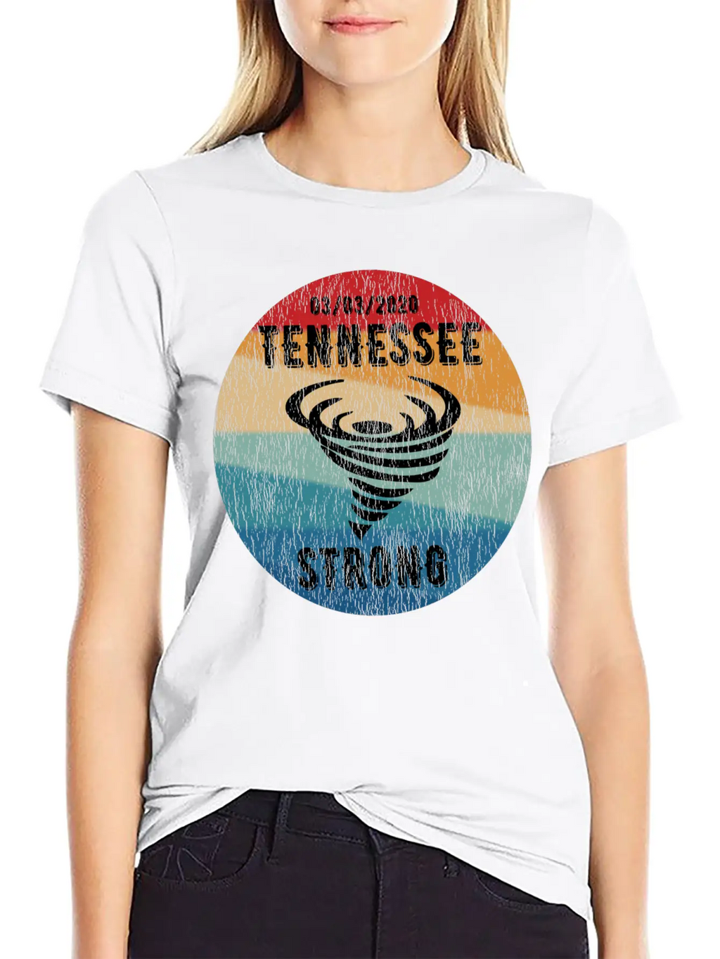 Tennessee Strong Casual Graphic T-Shirt – Simple And Comfortable Daily Wear