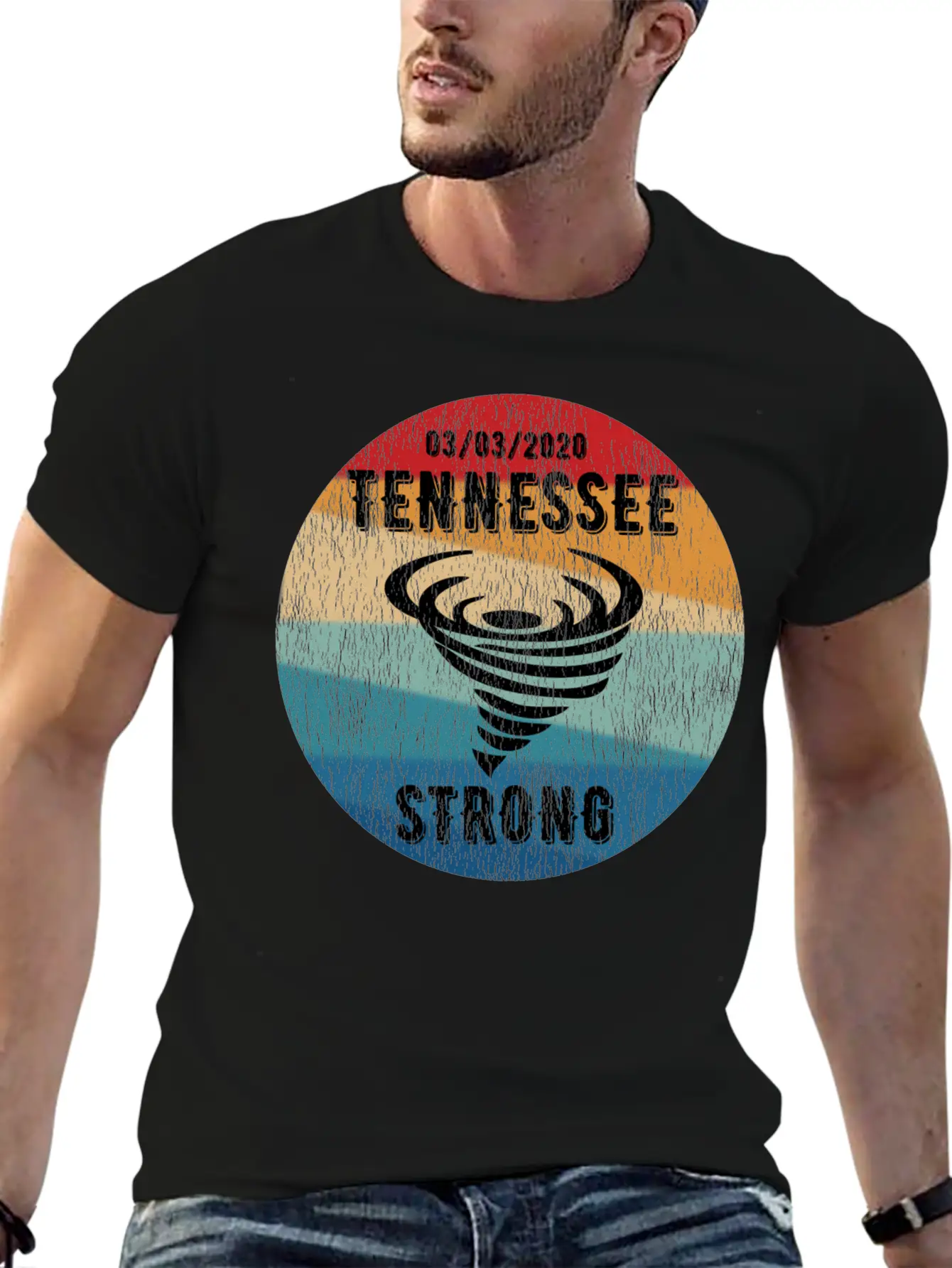 Tennessee Strong Casual Graphic T-Shirt – Simple And Comfortable Daily Wear