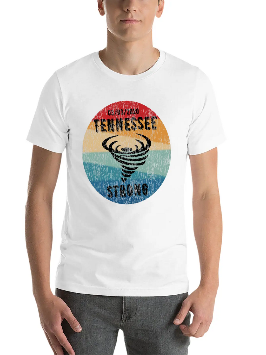 Tennessee Strong Casual Graphic T-Shirt – Simple And Comfortable Daily Wear