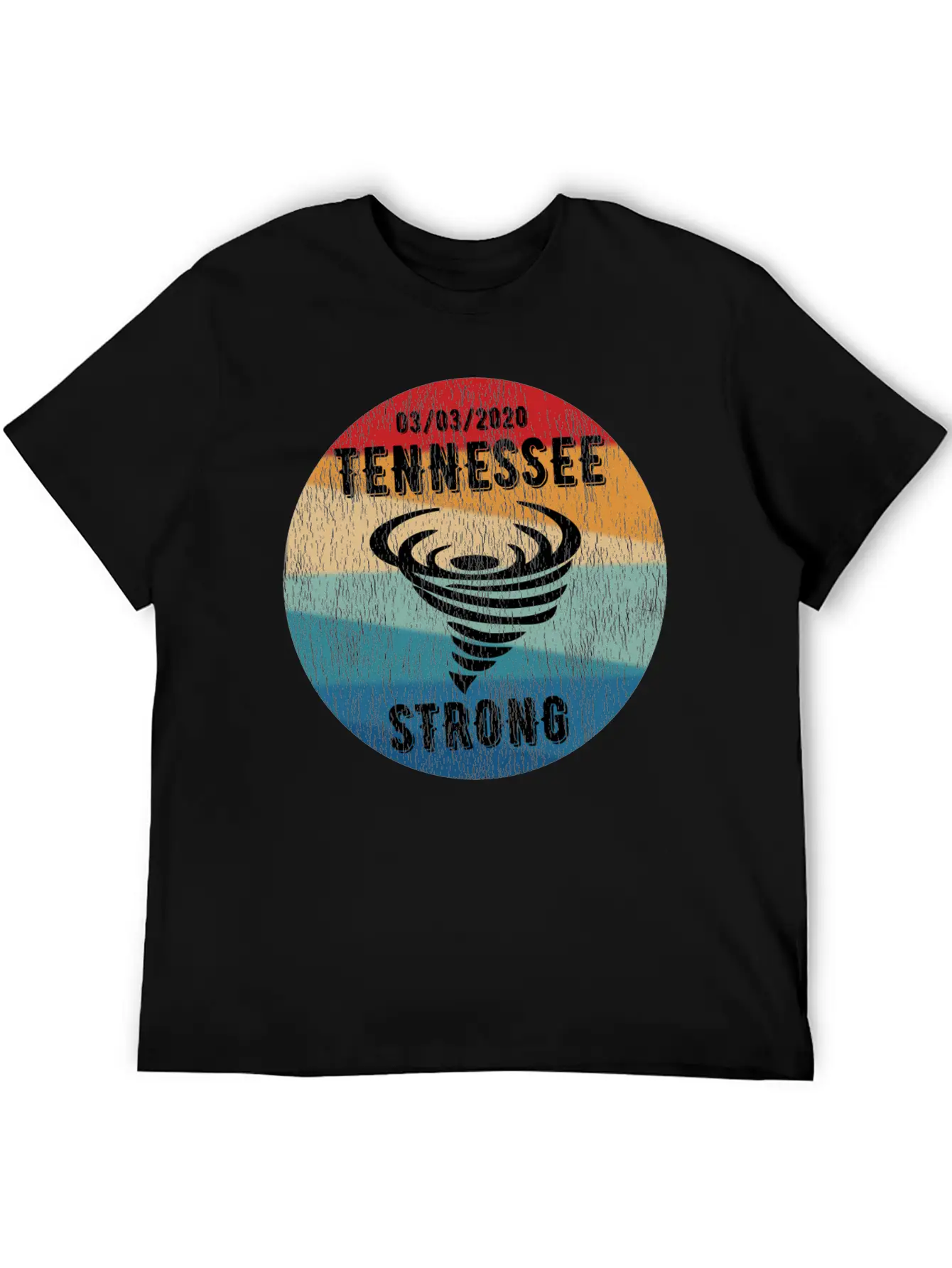 Tennessee Strong Casual Graphic T-Shirt – Simple And Comfortable Daily Wear