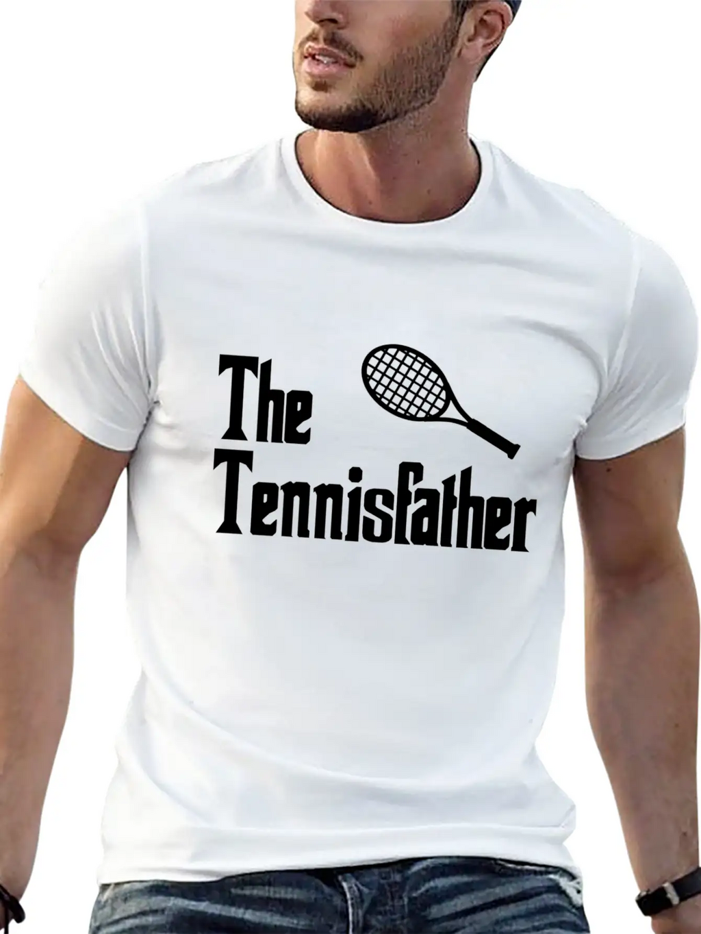 Tennis Ace Best Player Racket Wimbledon Match Unisex Casual T-Shirt – Clean Design For Daily Comfort