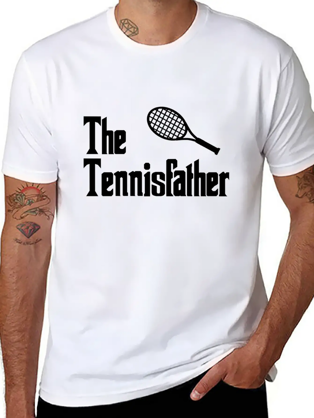 Tennis Ace Best Player Racket Wimbledon Match Unisex Casual T-Shirt – Clean Design For Daily Comfort