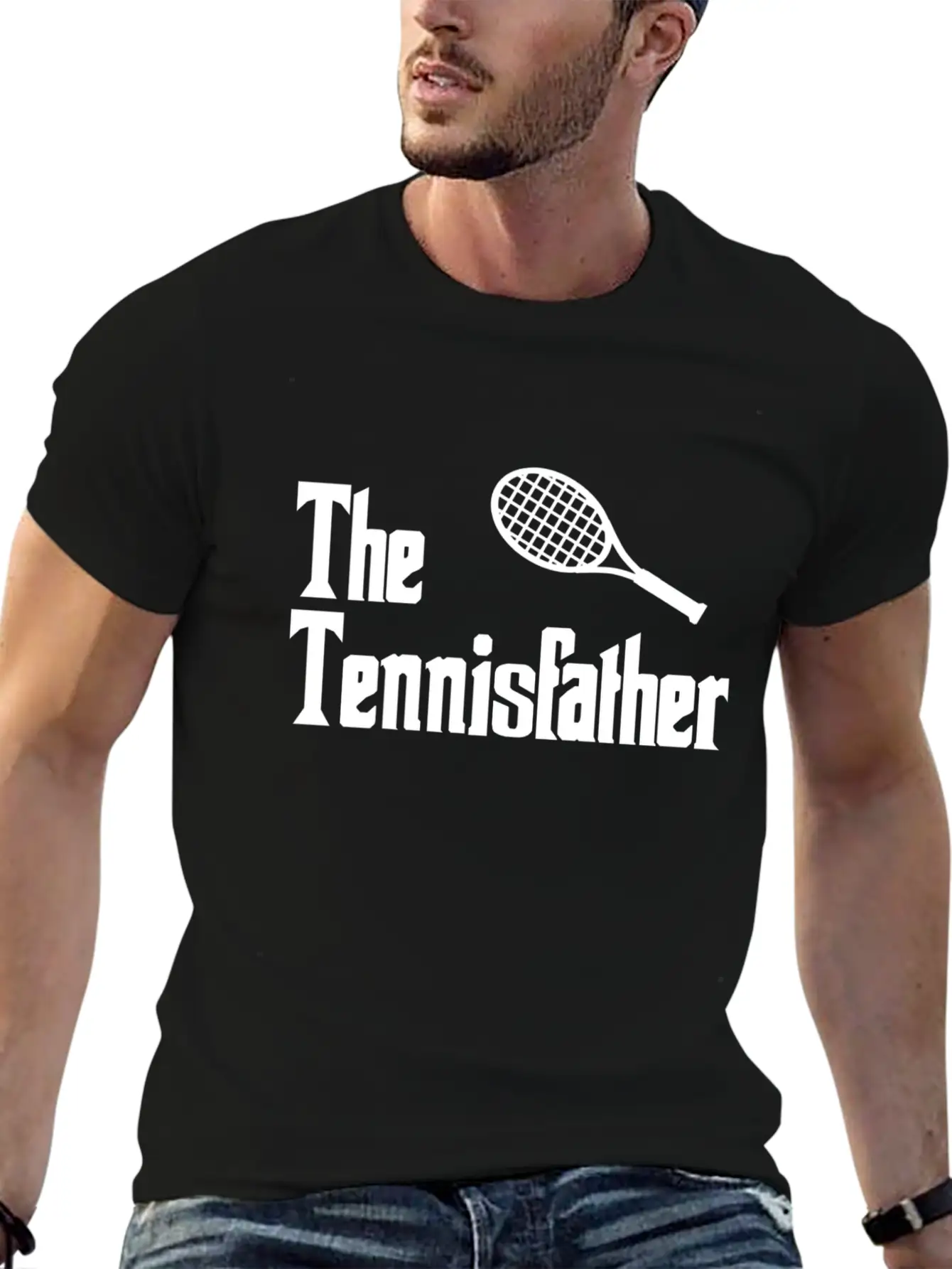 Tennis Ace Best Player Racket Wimbledon Match Unisex Casual T-Shirt – Clean Design For Daily Comfort