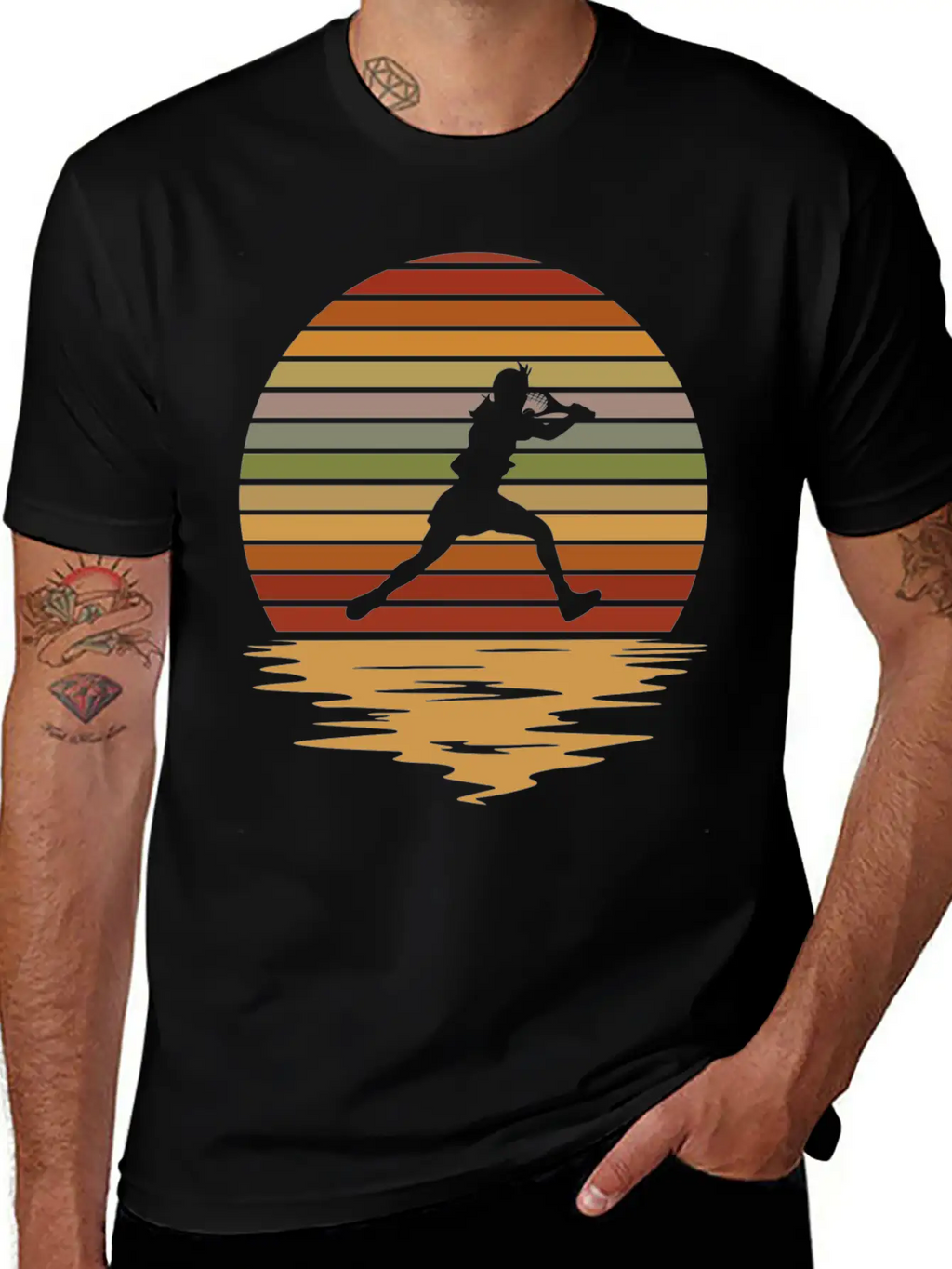Tennis Color Night Breathable Soft Cotton T-Shirt – Timeless Casual Look