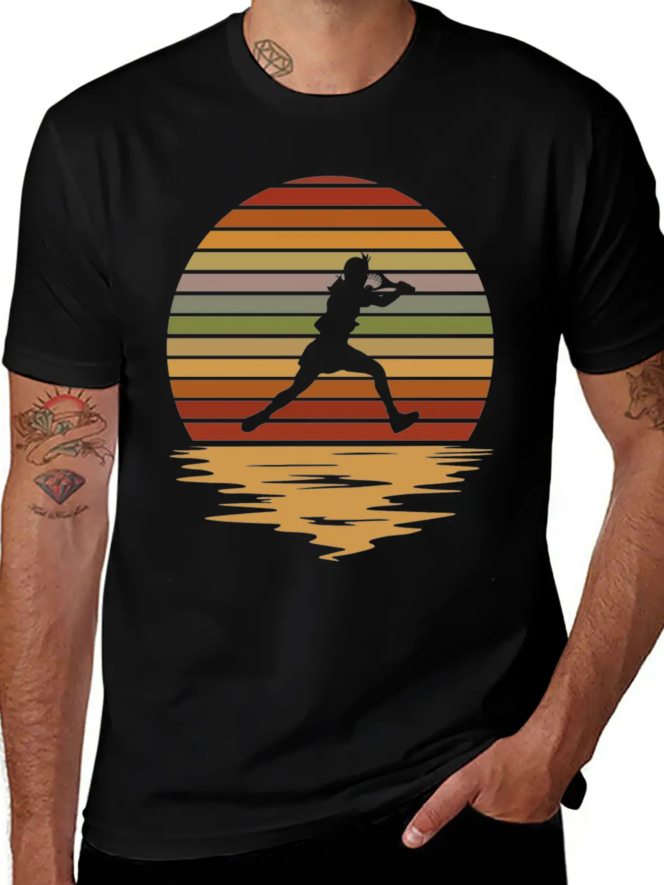 Tennis Color Night Breathable Soft Cotton T-Shirt – Timeless Casual Look