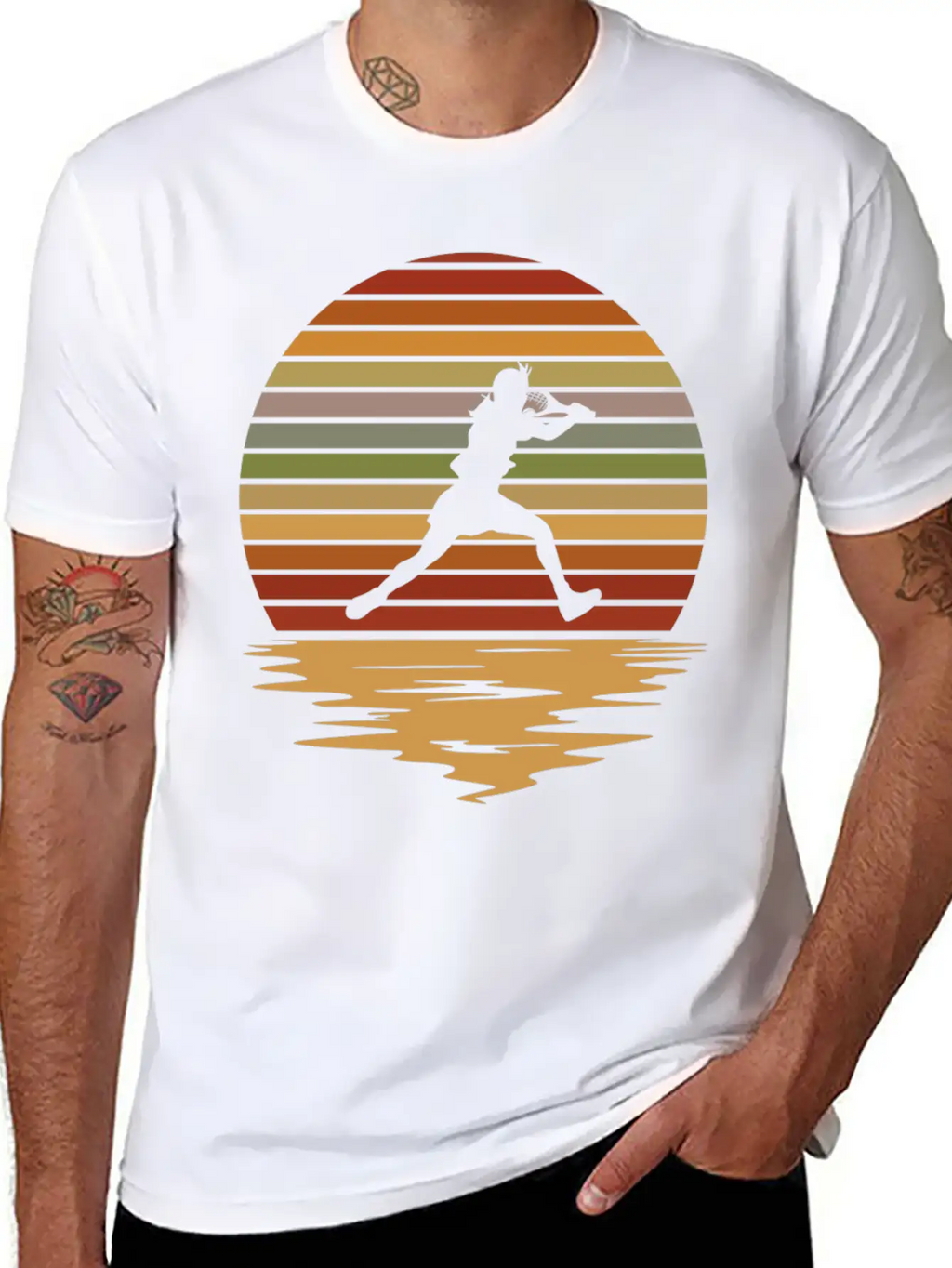 Tennis Color Night Breathable Soft Cotton T-Shirt – Timeless Casual Look