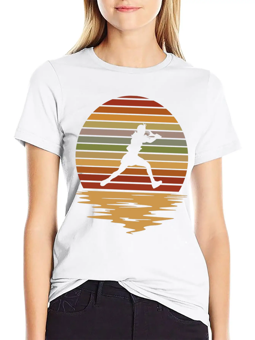 Tennis Color Night Breathable Soft Cotton T-Shirt – Timeless Casual Look