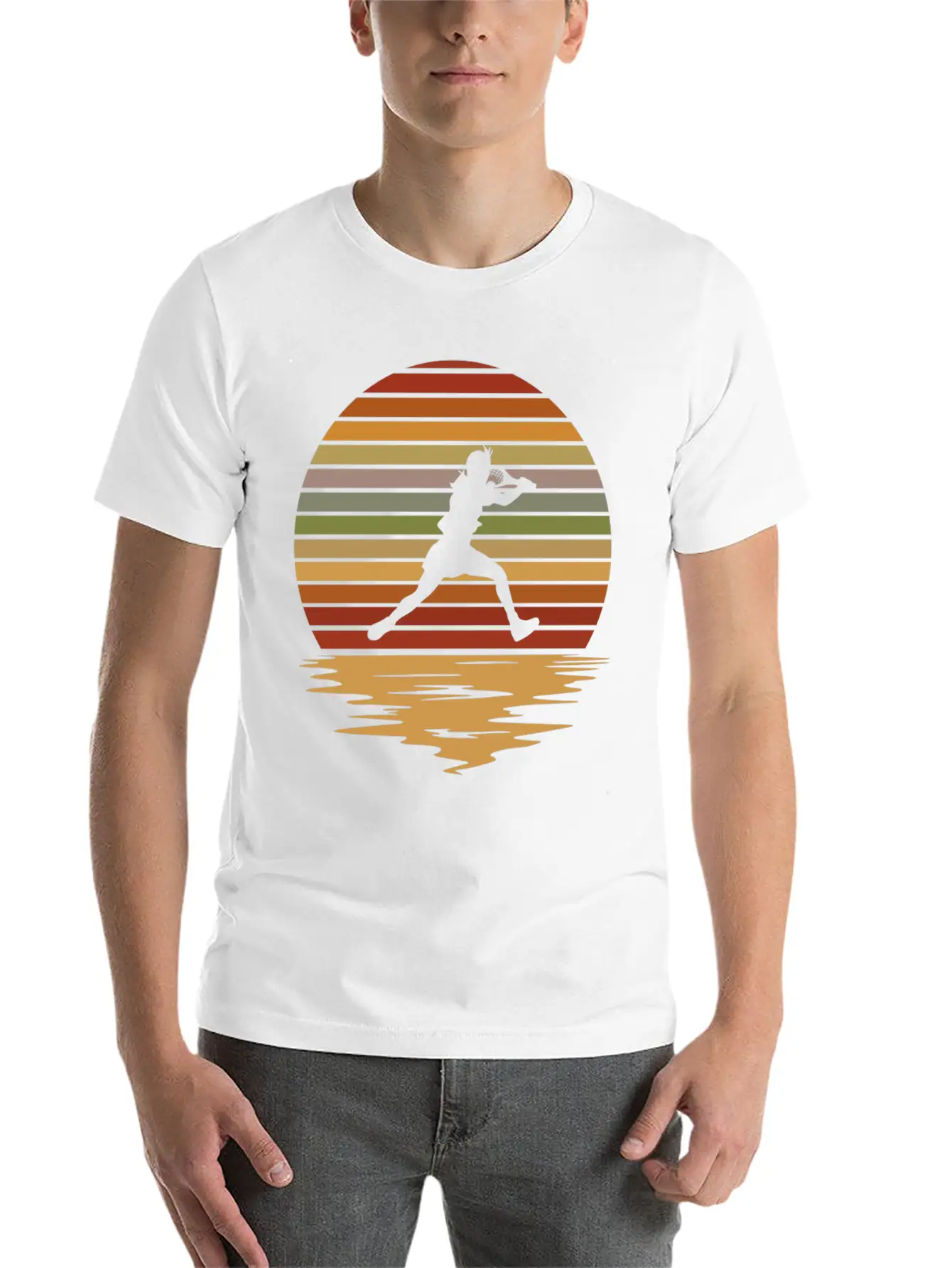 Tennis Color Night Breathable Soft Cotton T-Shirt – Timeless Casual Look