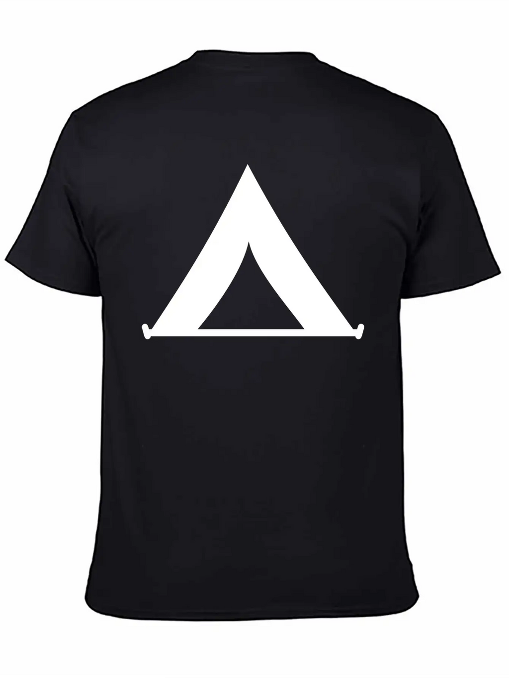 Tent Unisex Casual T-Shirt – Clean Design For Daily Comfort