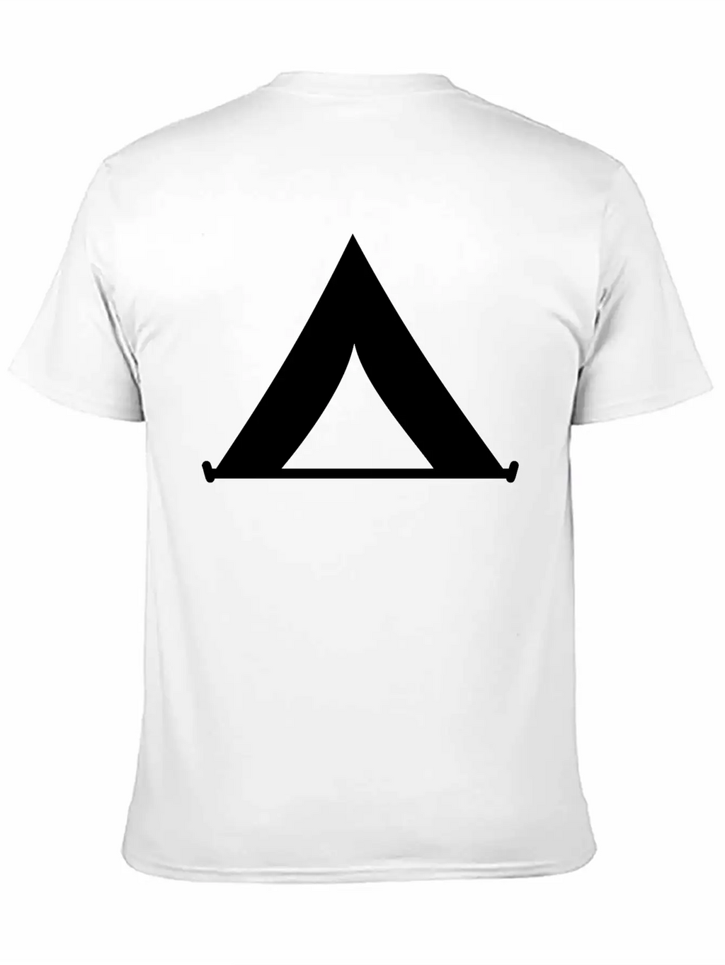 Tent Unisex Casual T-Shirt – Clean Design For Daily Comfort