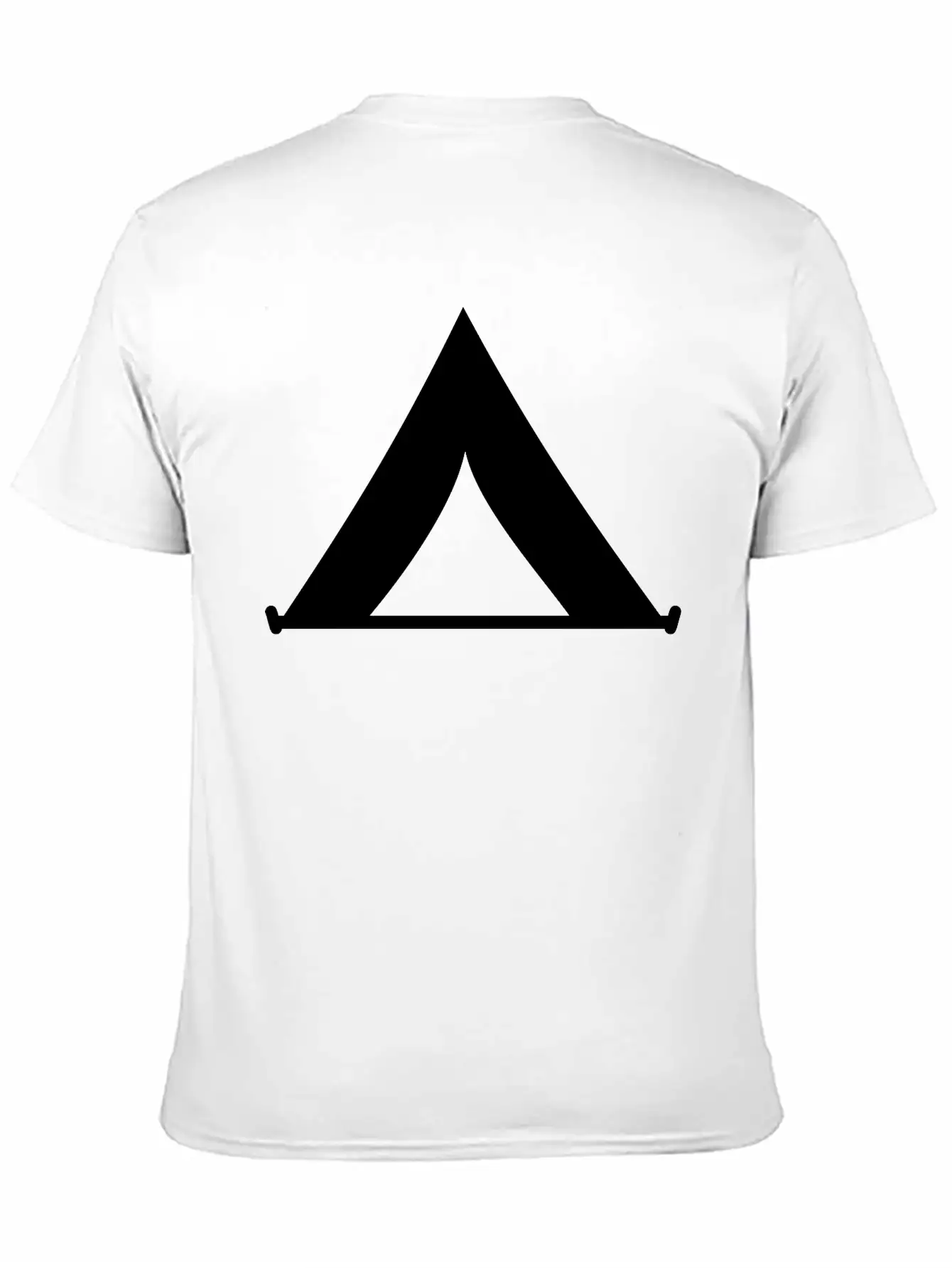 Tent Unisex Casual T-Shirt – Clean Design For Daily Comfort