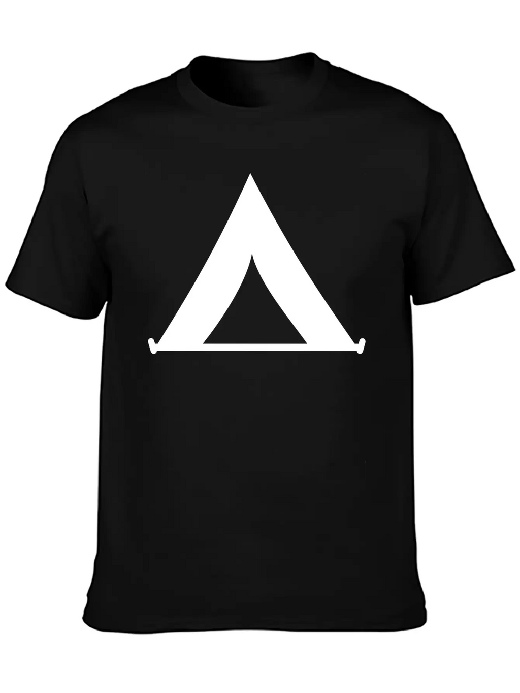 Tent Unisex Casual T-Shirt – Clean Design For Daily Comfort