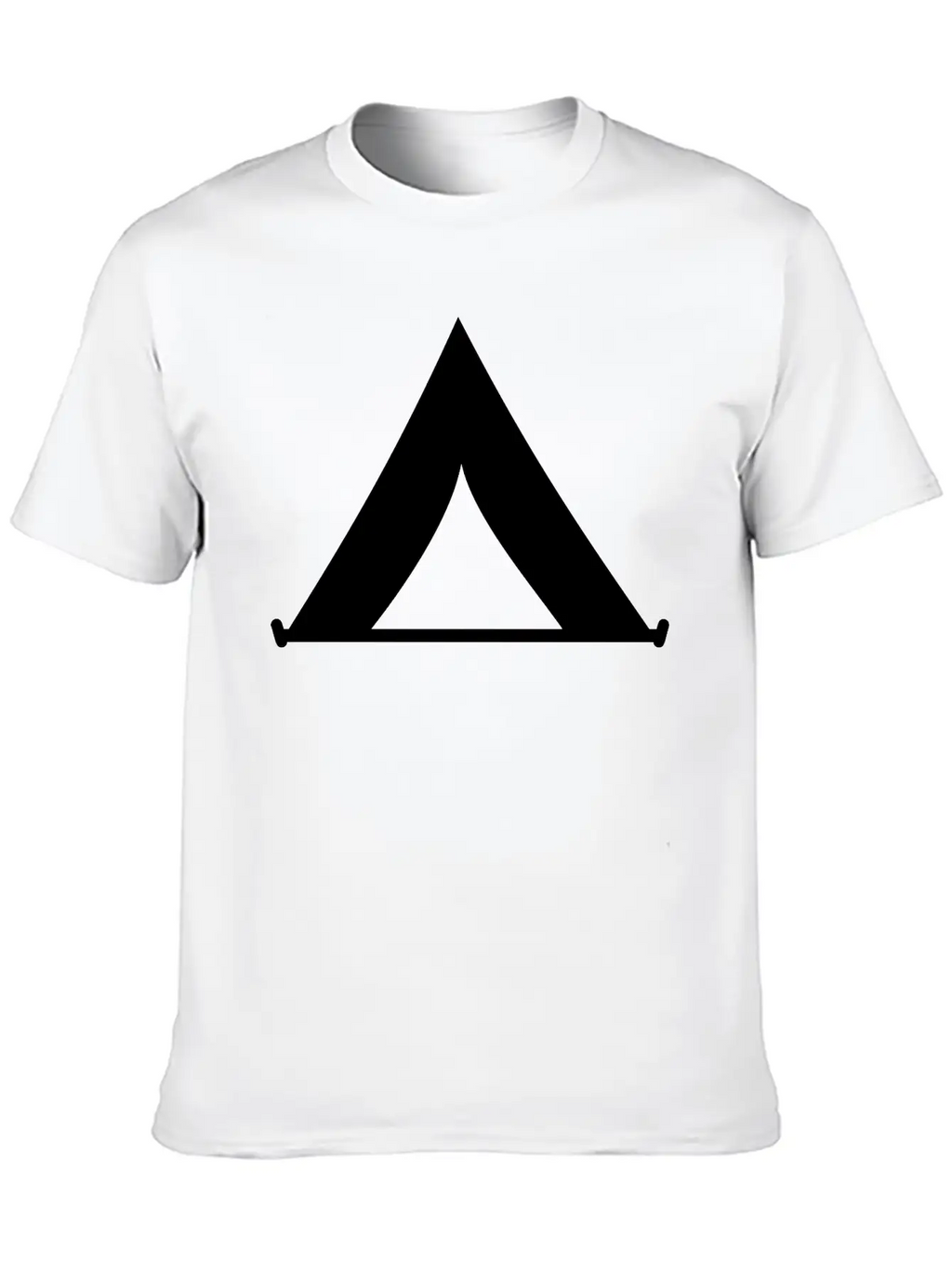 Tent Unisex Casual T-Shirt – Clean Design For Daily Comfort