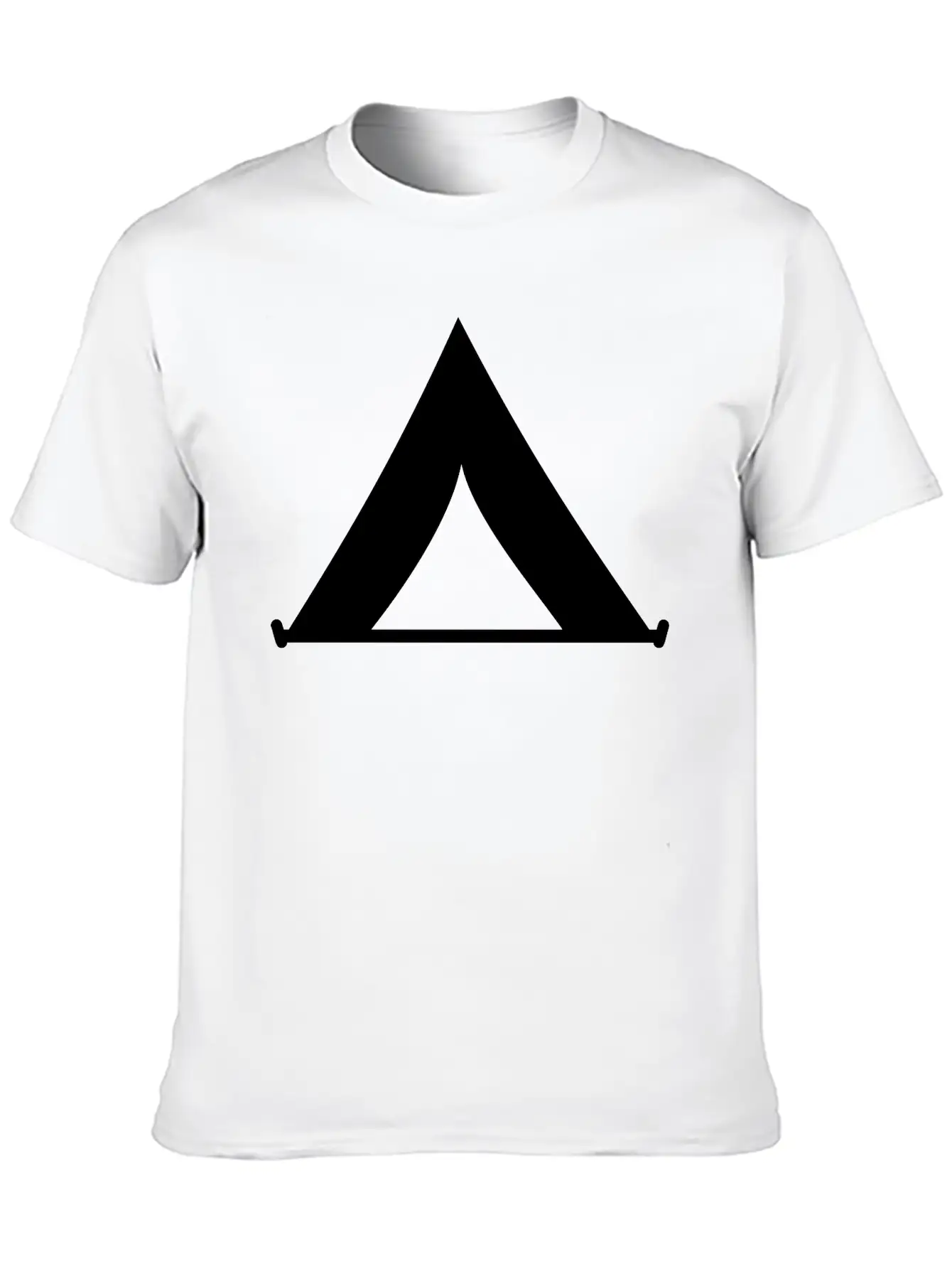 Tent Unisex Casual T-Shirt – Clean Design For Daily Comfort