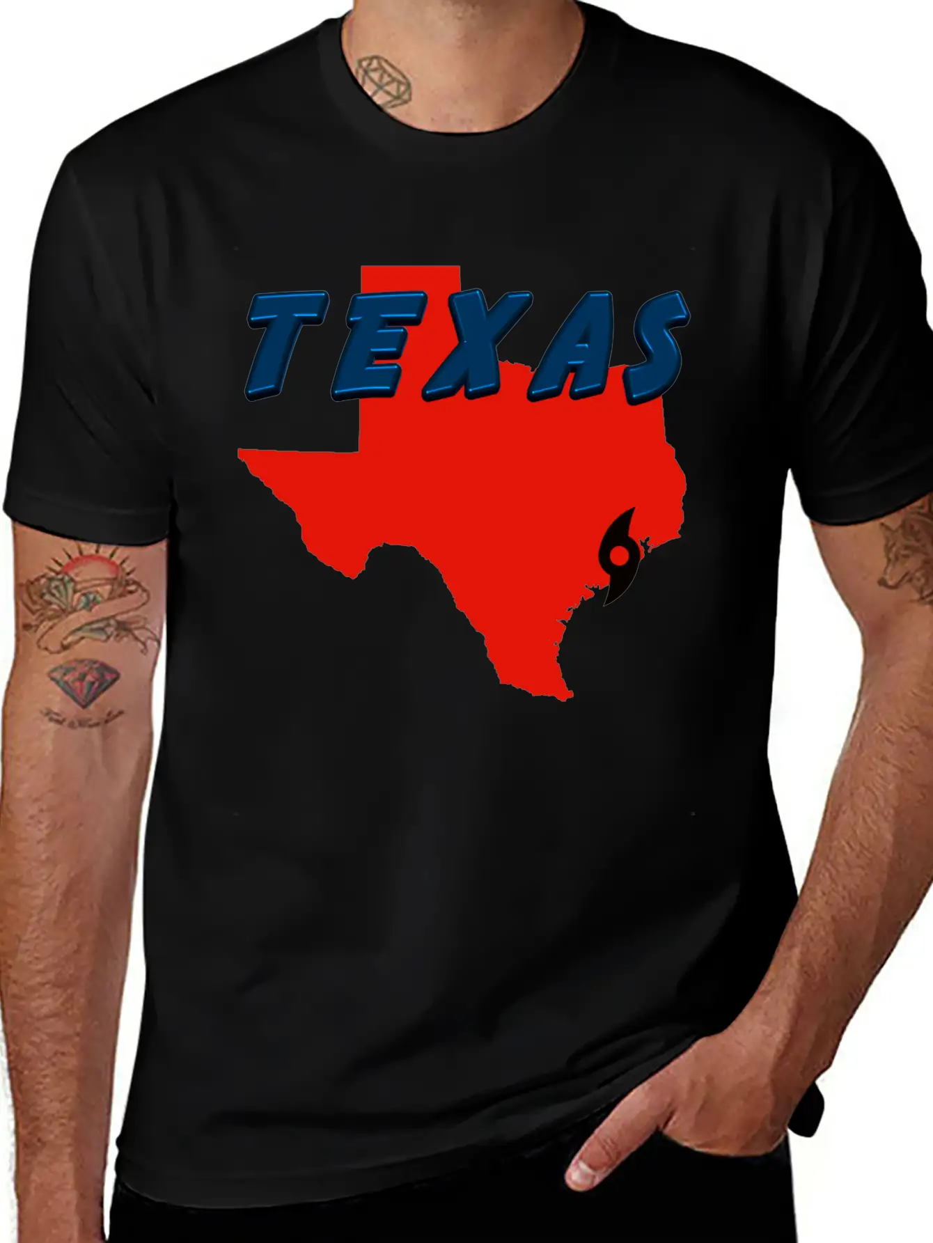 TEXAS Stylish Everyday T-Shirt – Unisex Basic Cotton Tee