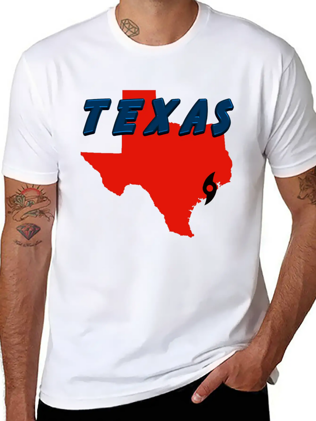 TEXAS Stylish Everyday T-Shirt – Unisex Basic Cotton Tee