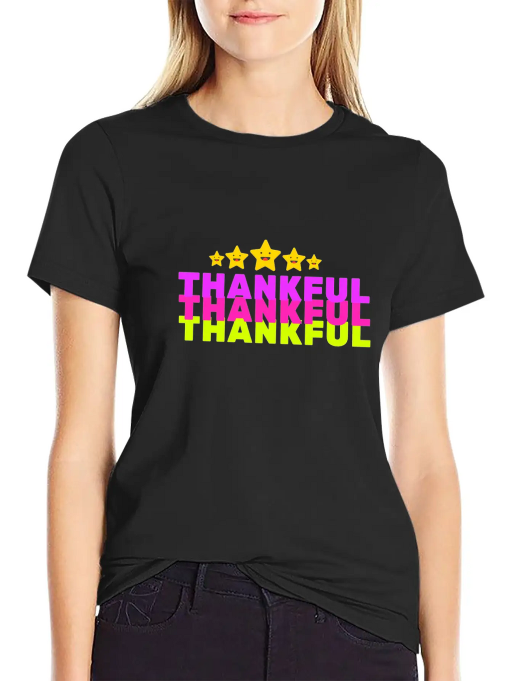 Thankful Unisex Casual T-Shirt – Clean Design For Daily Comfort