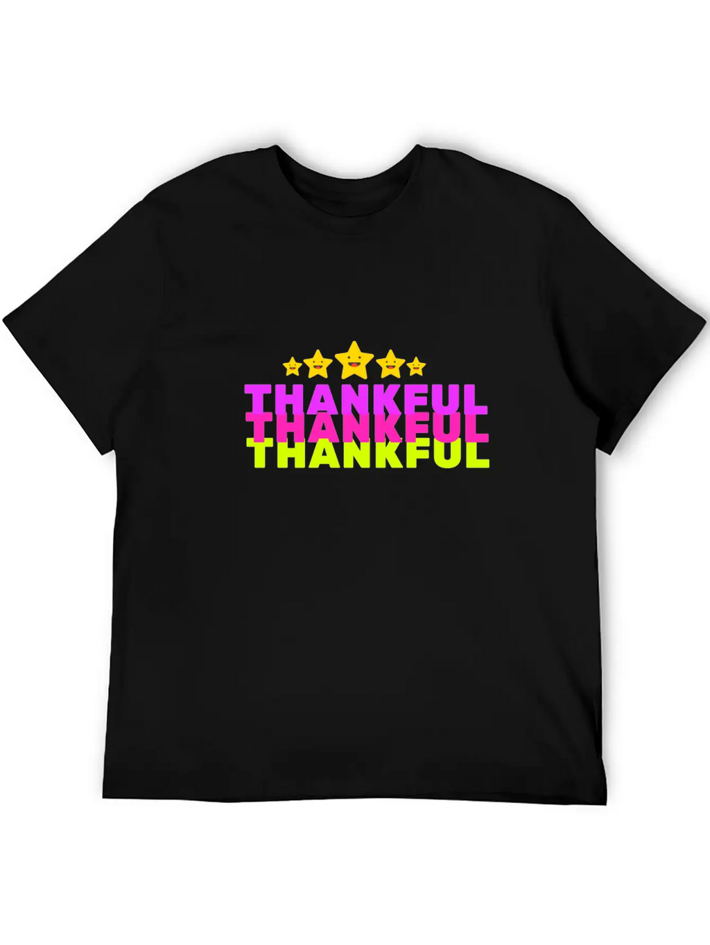Thankful Unisex Casual T-Shirt – Clean Design For Daily Comfort