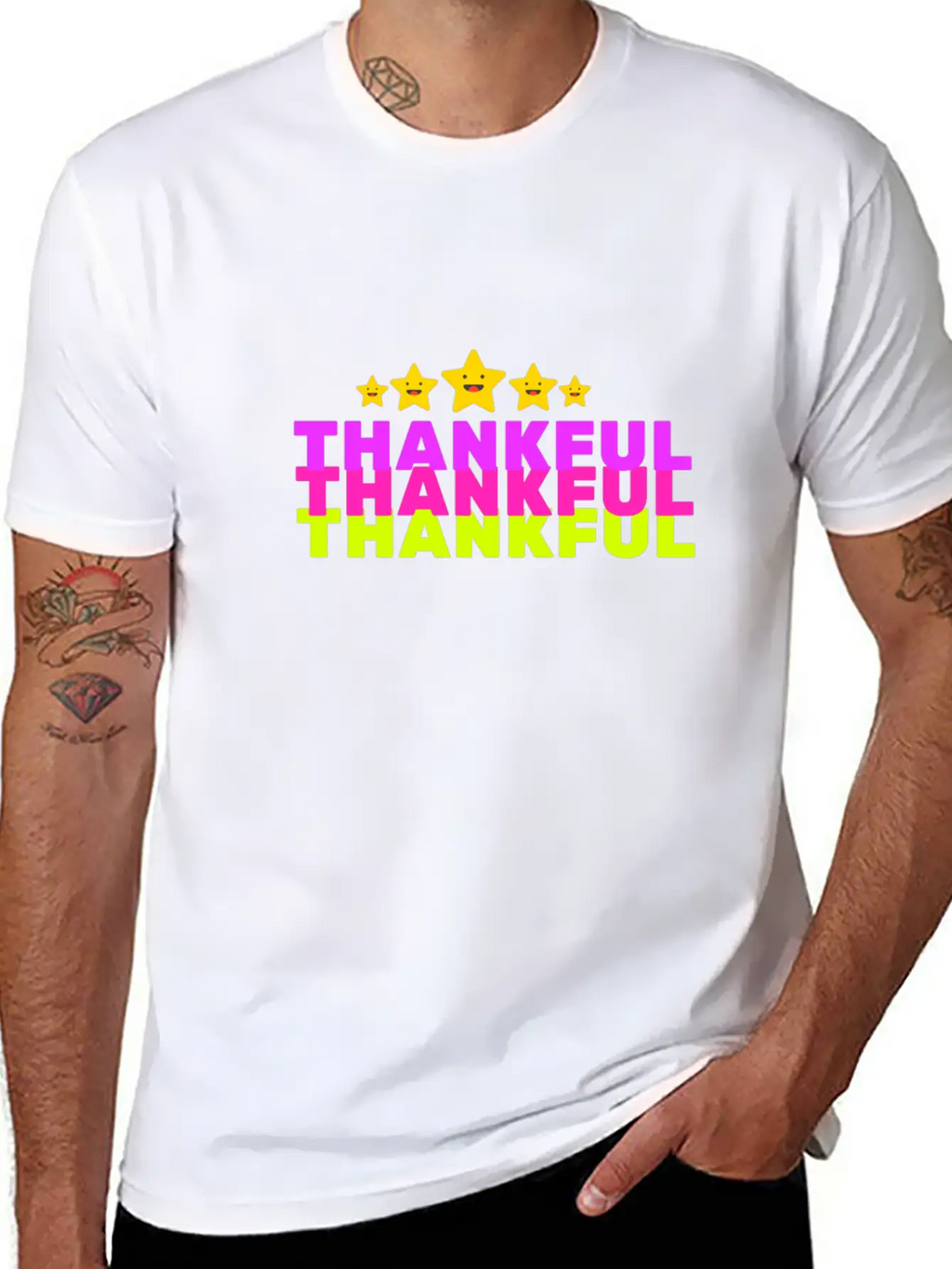 Thankful Unisex Casual T-Shirt – Clean Design For Daily Comfort