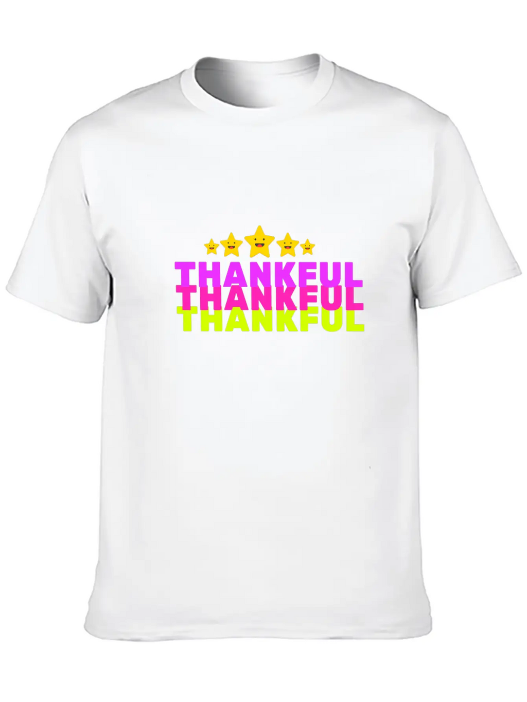 Thankful Unisex Casual T-Shirt – Clean Design For Daily Comfort