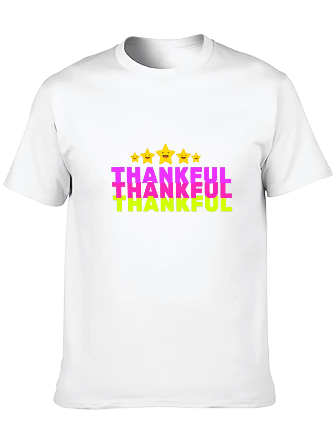 Thankful Unisex Casual T-Shirt – Clean Design For Daily Comfort