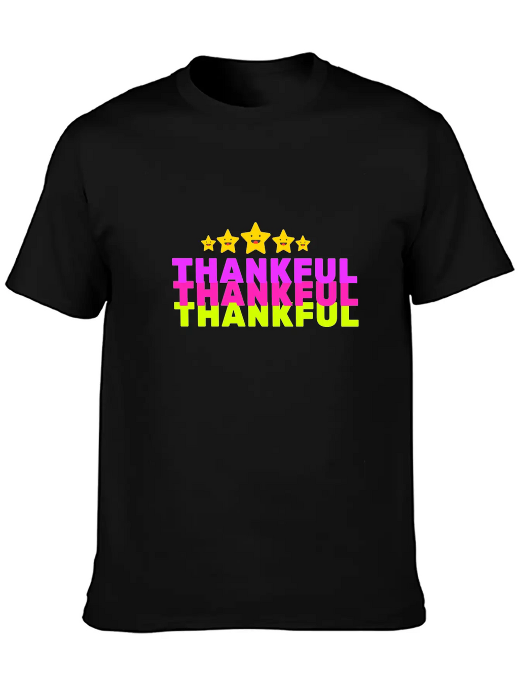 Thankful Unisex Casual T-Shirt – Clean Design For Daily Comfort