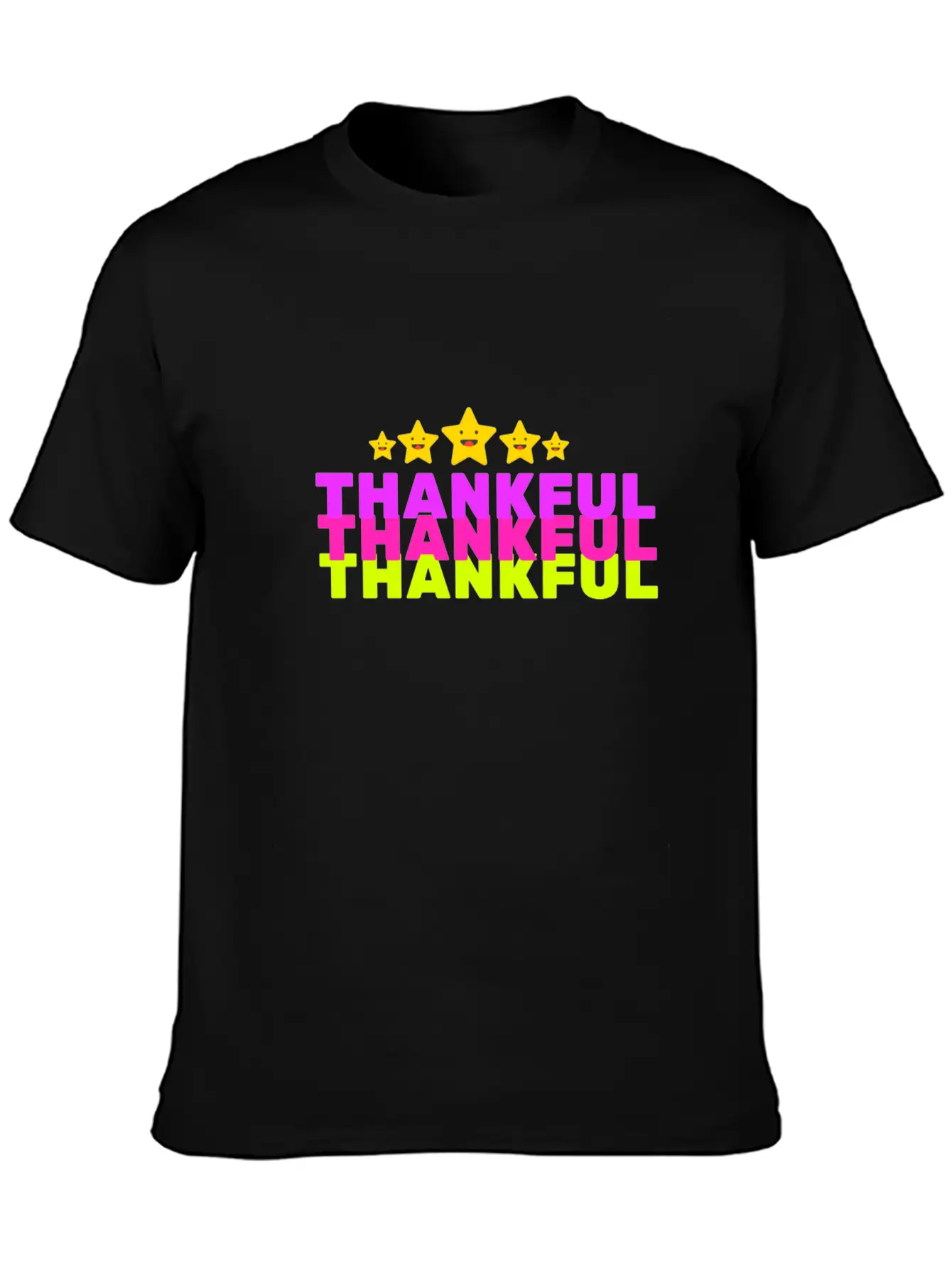 Thankful Unisex Casual T-Shirt – Clean Design For Daily Comfort